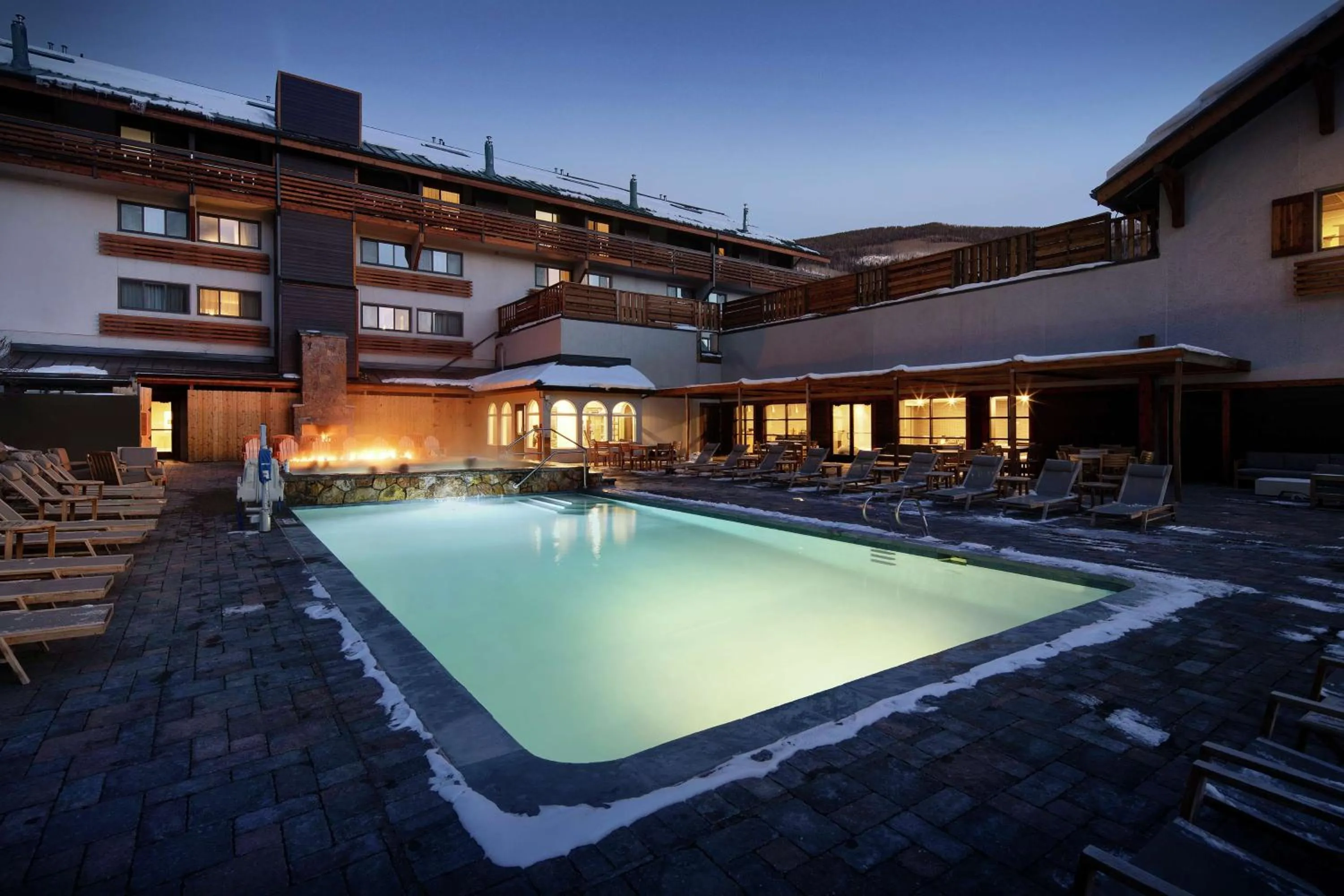 Pool view in Highline Vail - a DoubleTree by Hilton