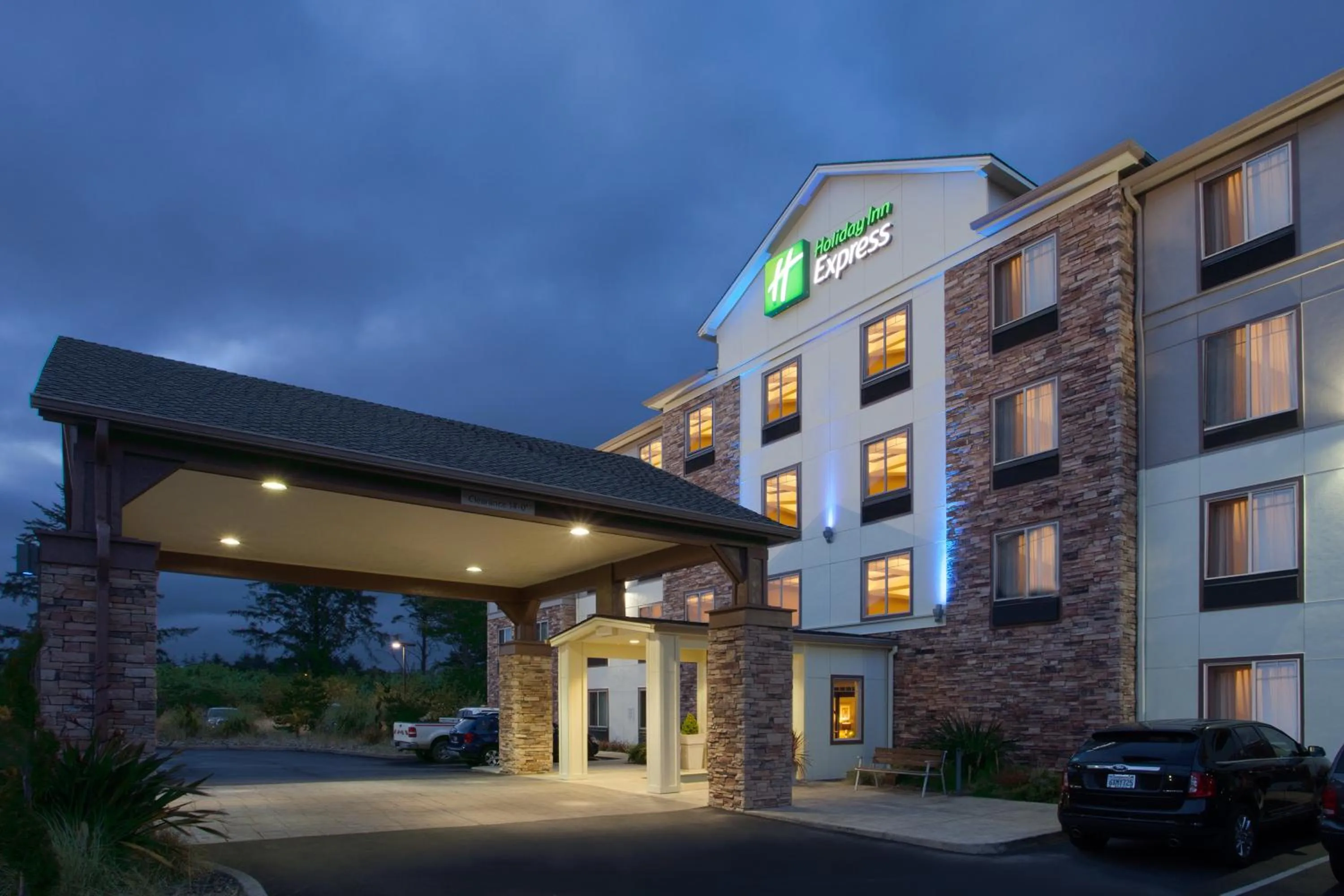 Property building in Holiday Inn Express Newport by IHG