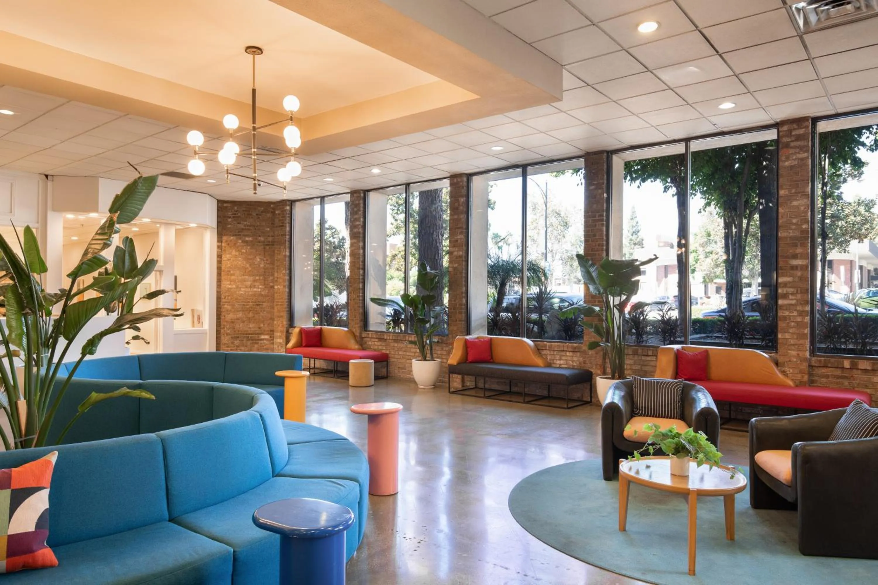 Lobby or reception in Hotel Burbank