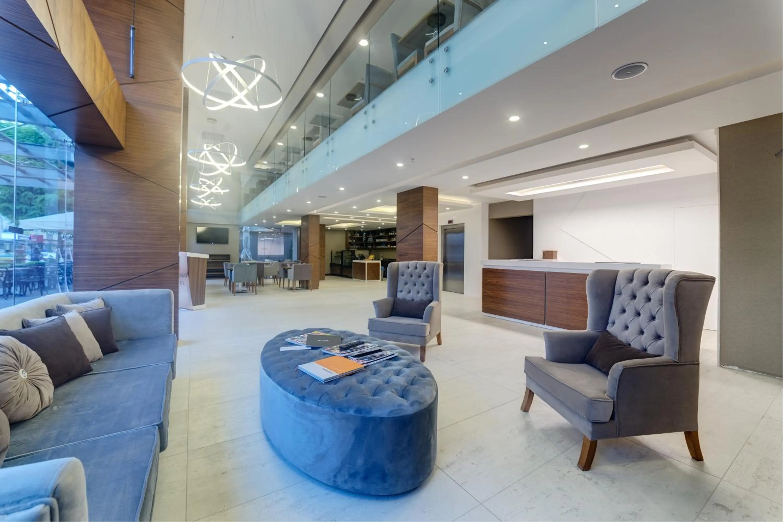 Lobby or reception in The Menord Hotel