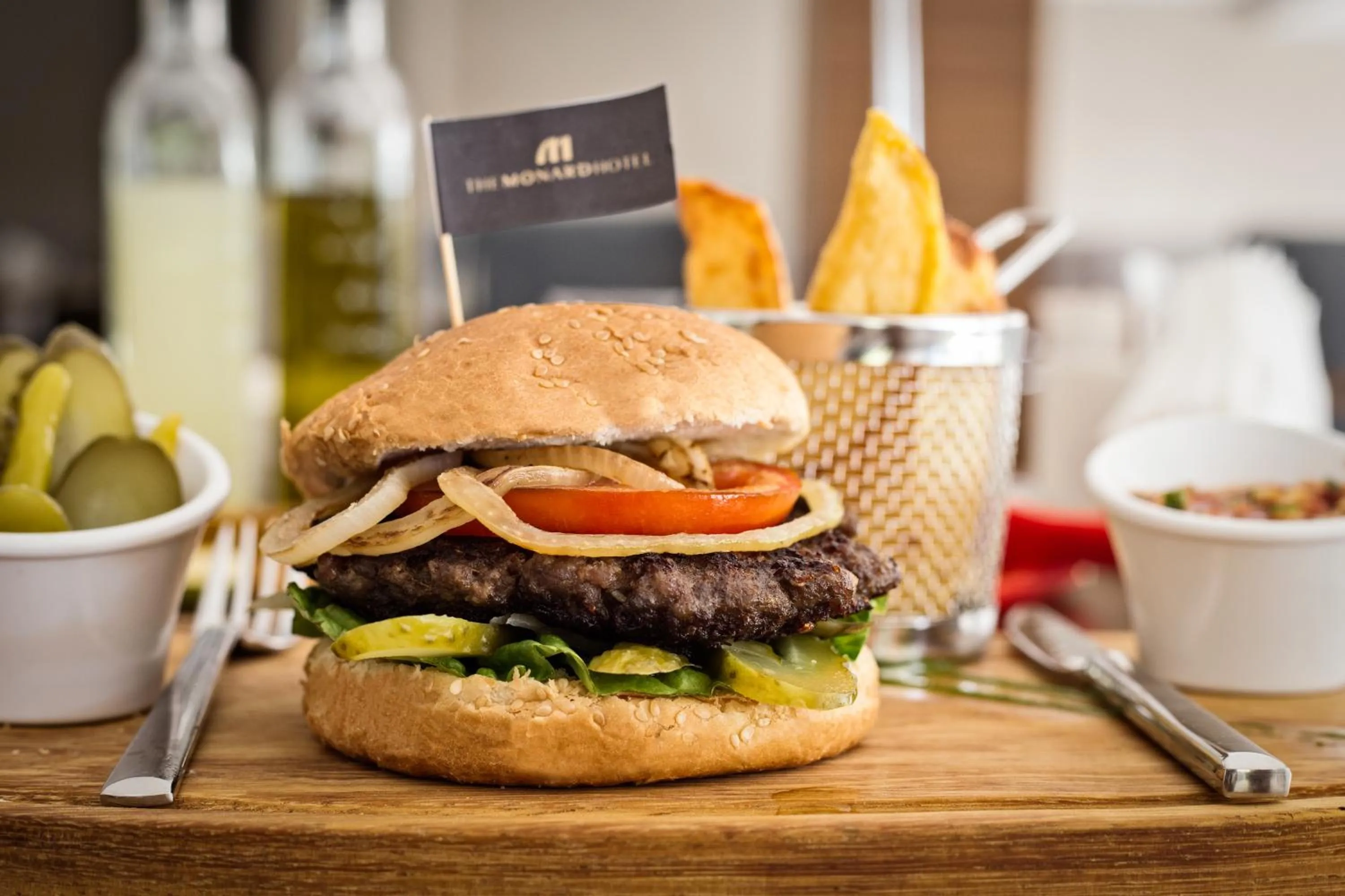 Food close-up in The Menord Hotel