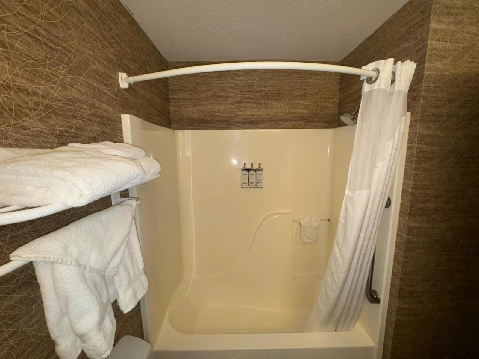 Bathroom in Wyndham Garden Anchorage Airport