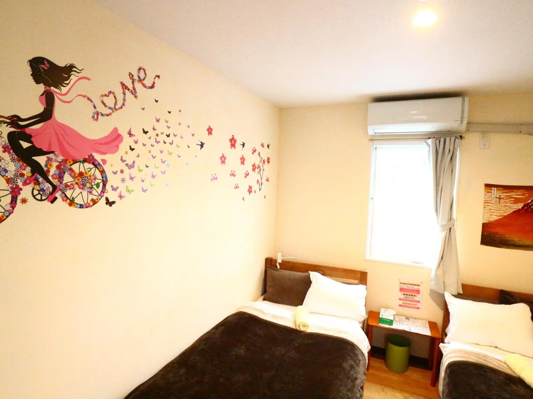 Bed in ホステル富士山 結