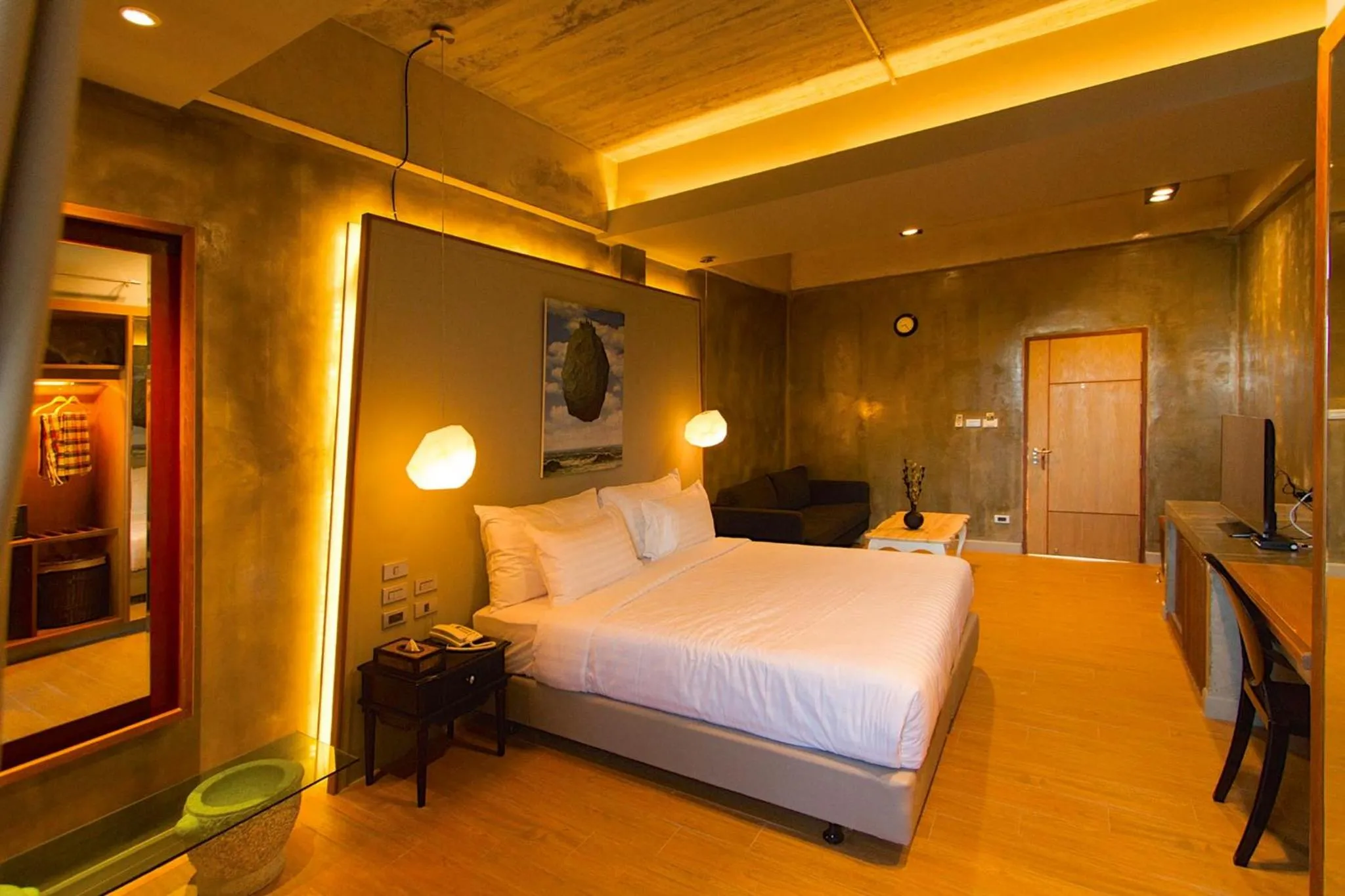 Bed in Kroque Boutique & Bistro