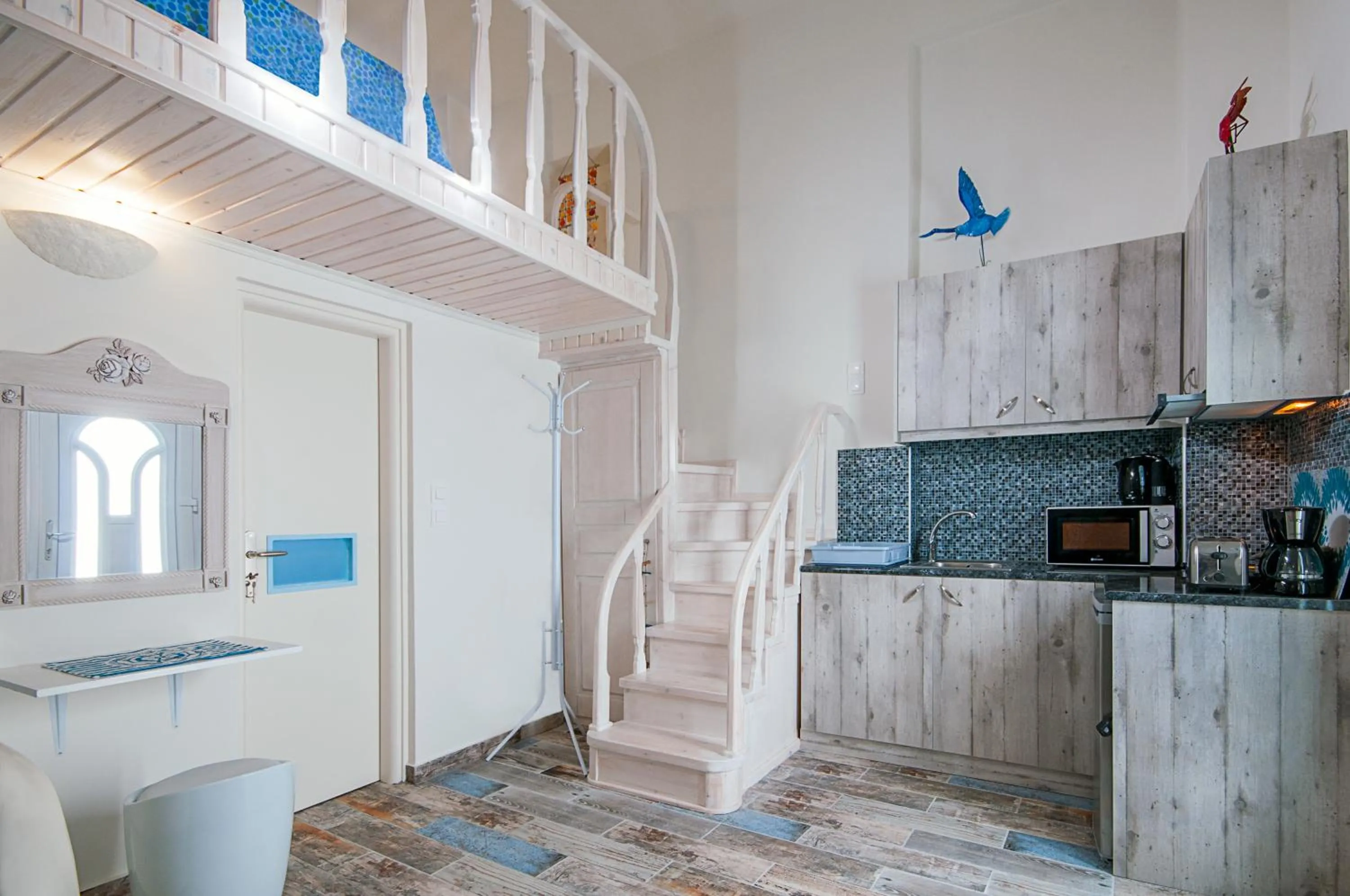 Kitchen or kitchenette in Blue Dream - Santorini