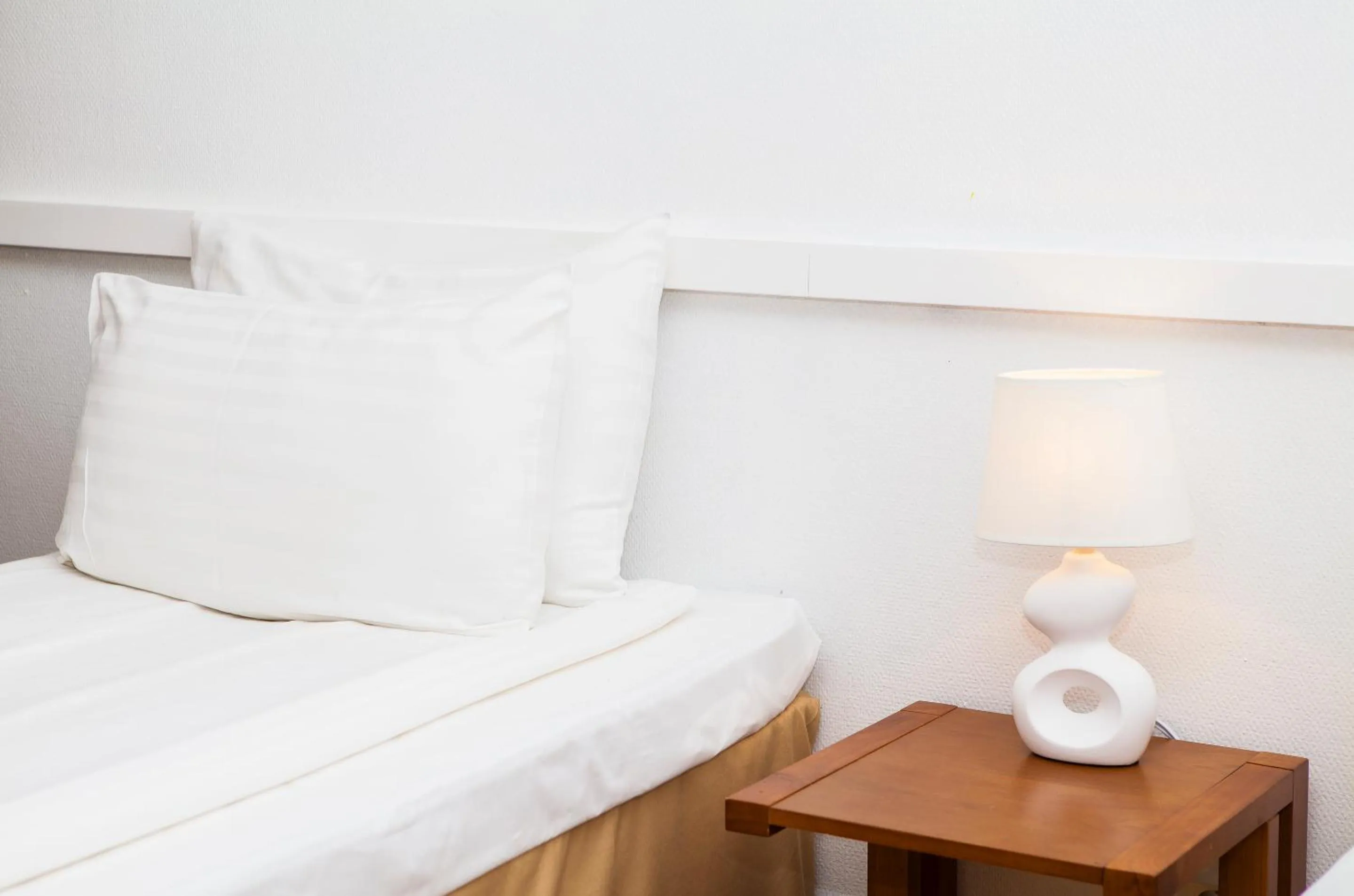 Bed in Hotel Expo Stockholm