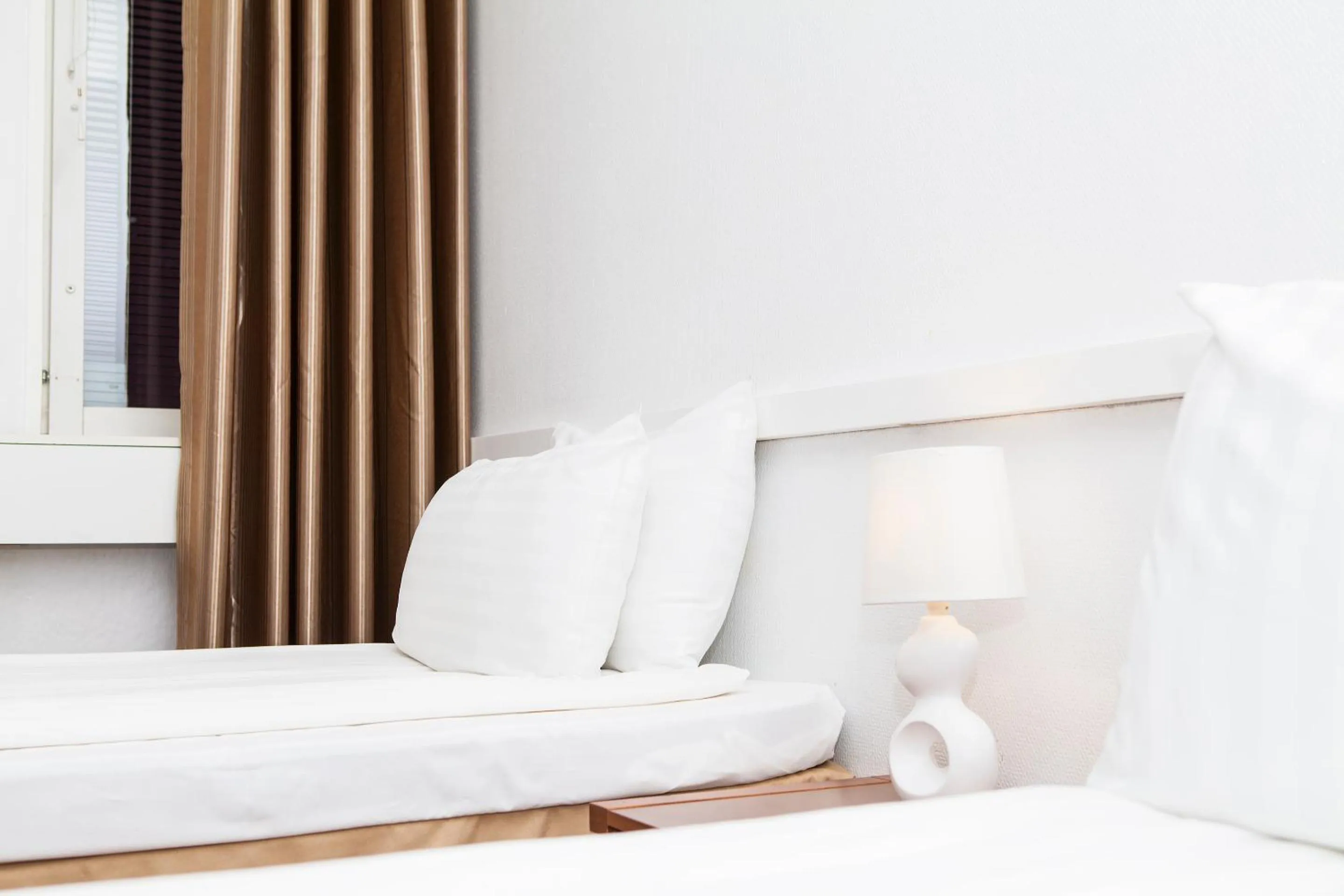 Bed in Hotel Expo Stockholm