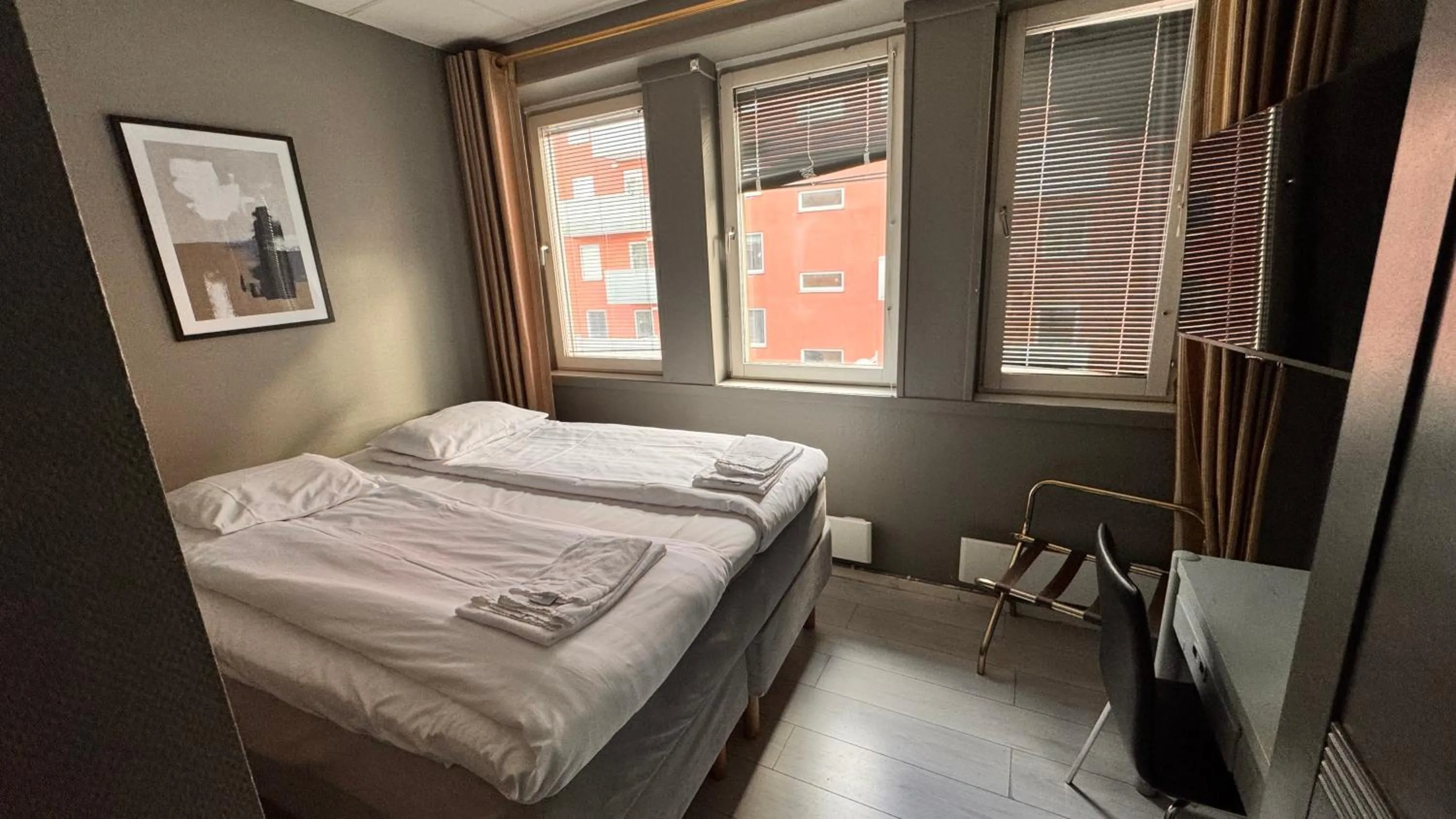 Bed in Hotel Expo Stockholm