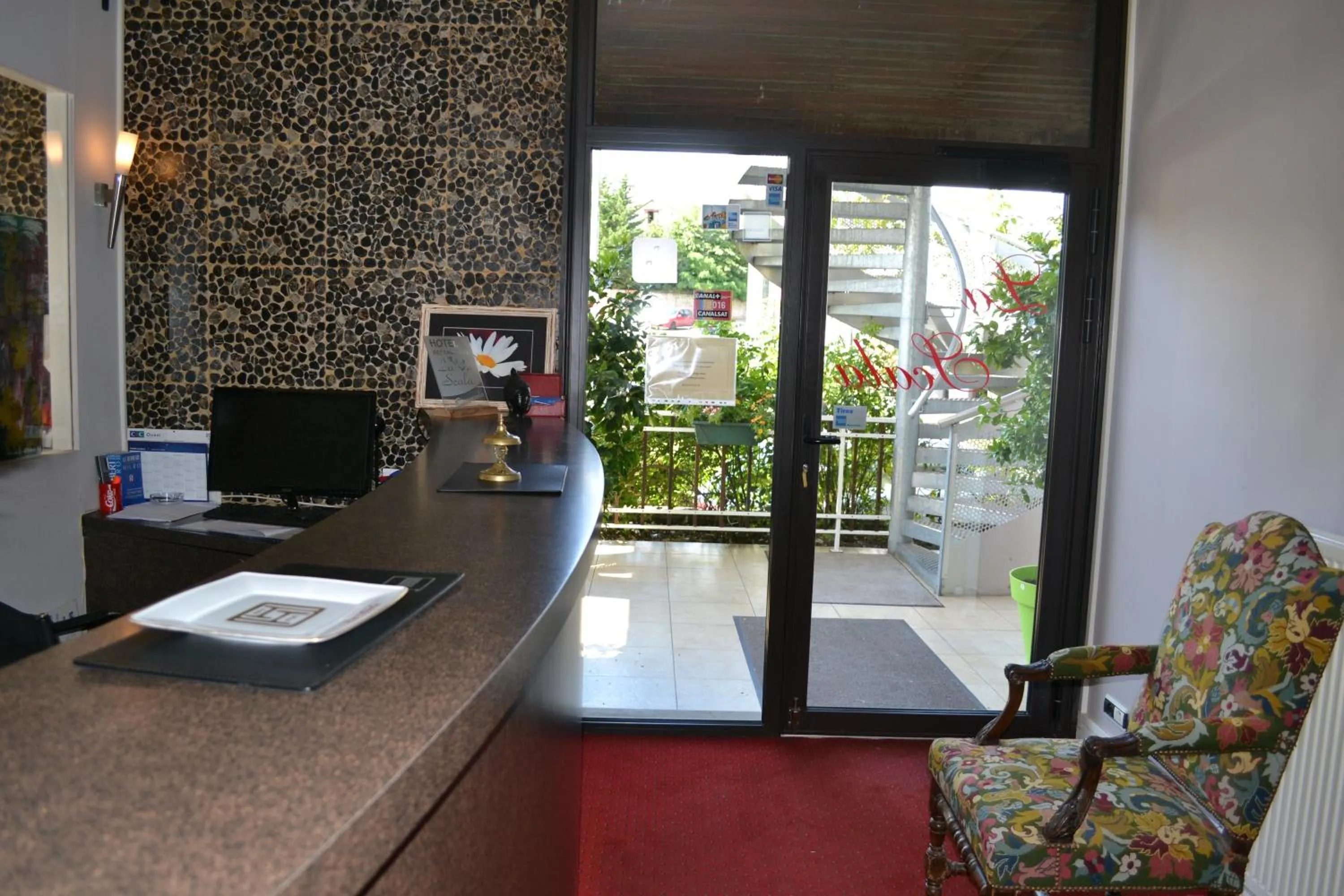 Lobby or reception in Hôtel la Scala