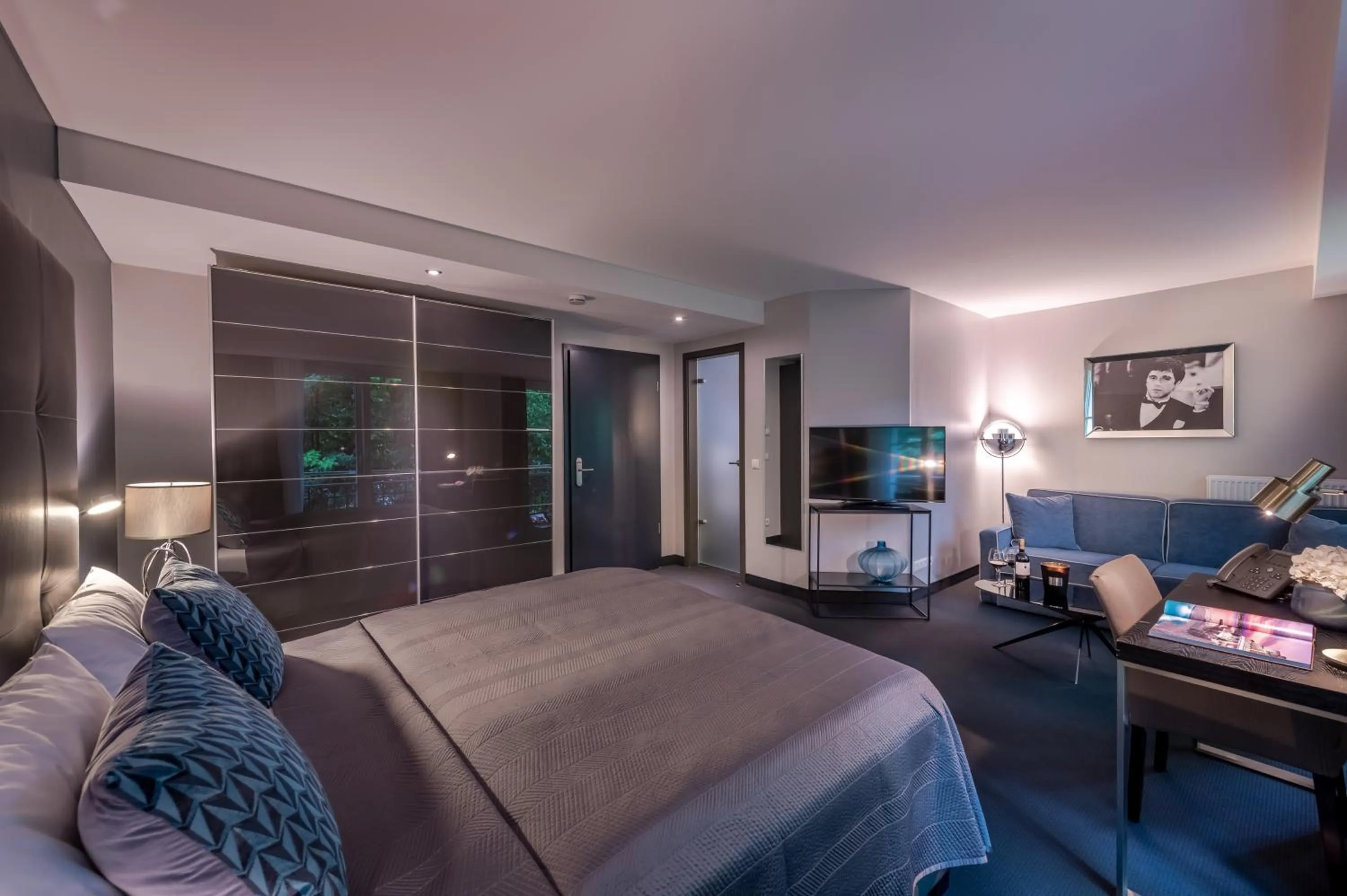 Bed in Hotel du Nord, Hamburg-Volksdorf