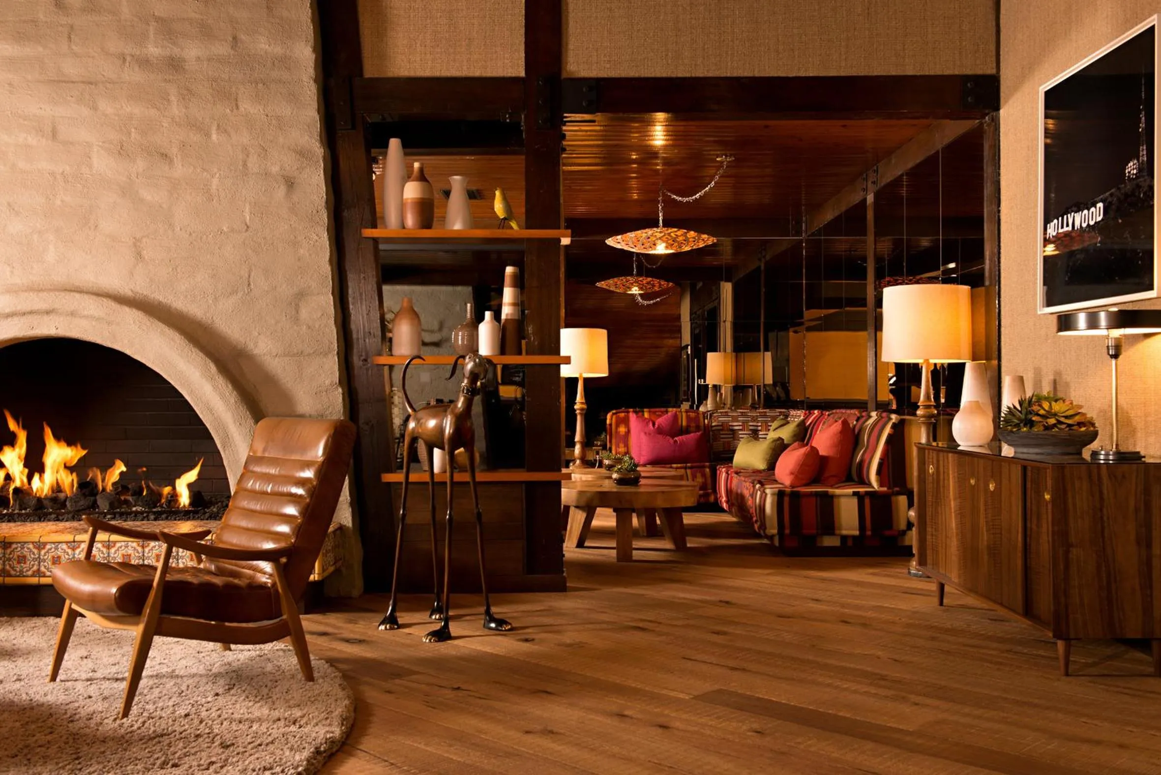 Communal lounge/ TV room in The Garland