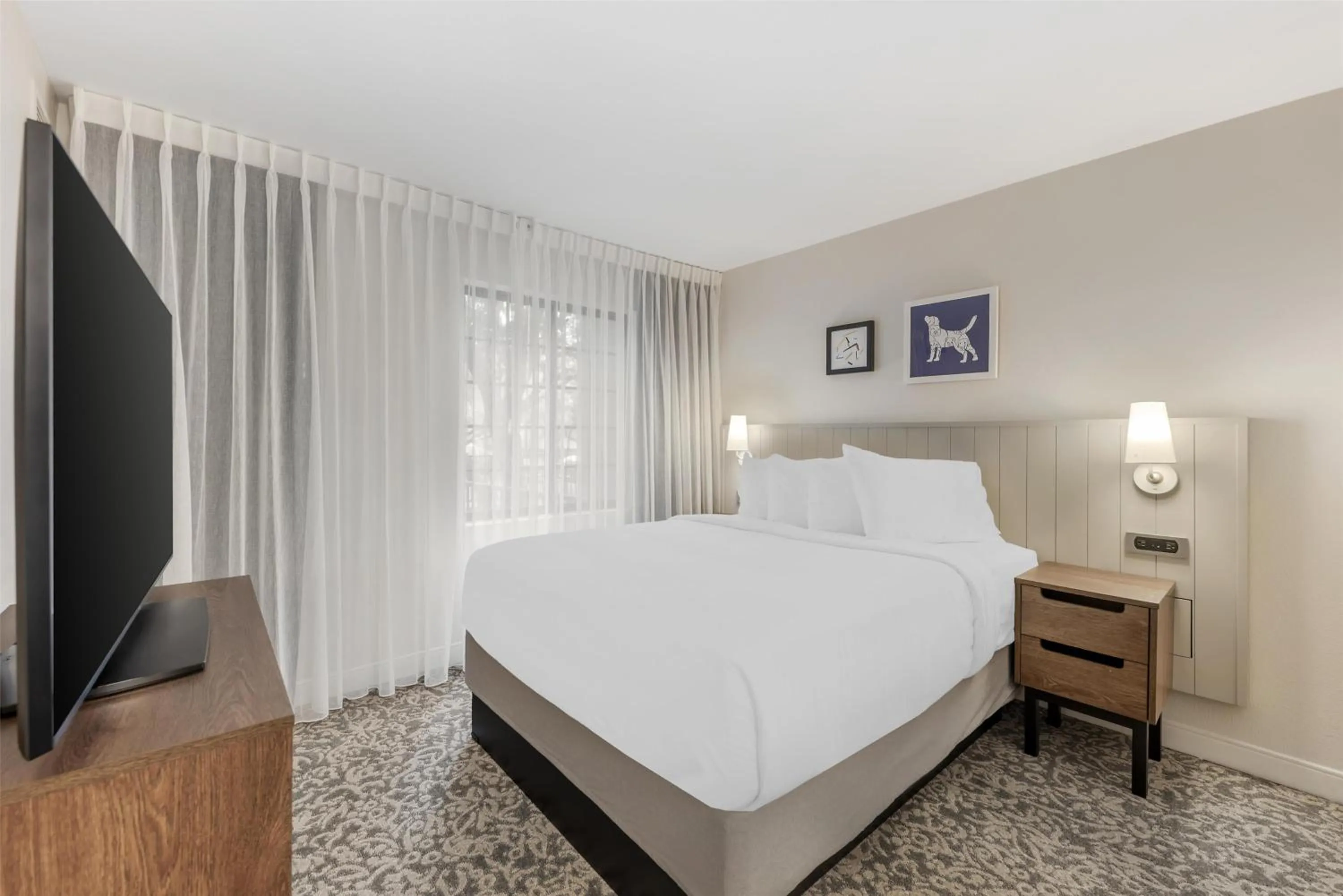 Bedroom, Bed in Sonesta ES Suites Austin The Domain Area - Newly Renovated