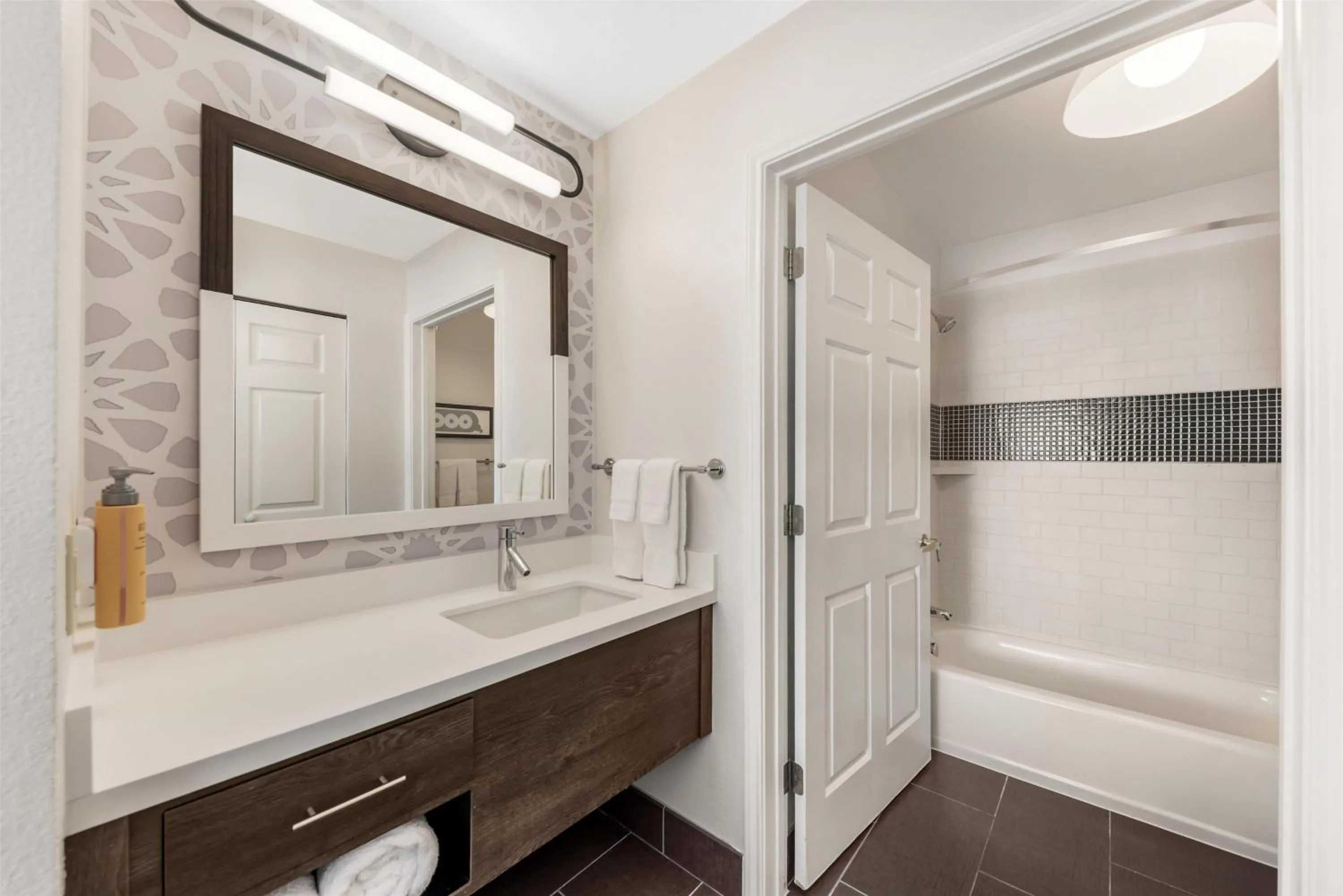 Bathroom in Sonesta ES Suites Austin The Domain Area - Newly Renovated