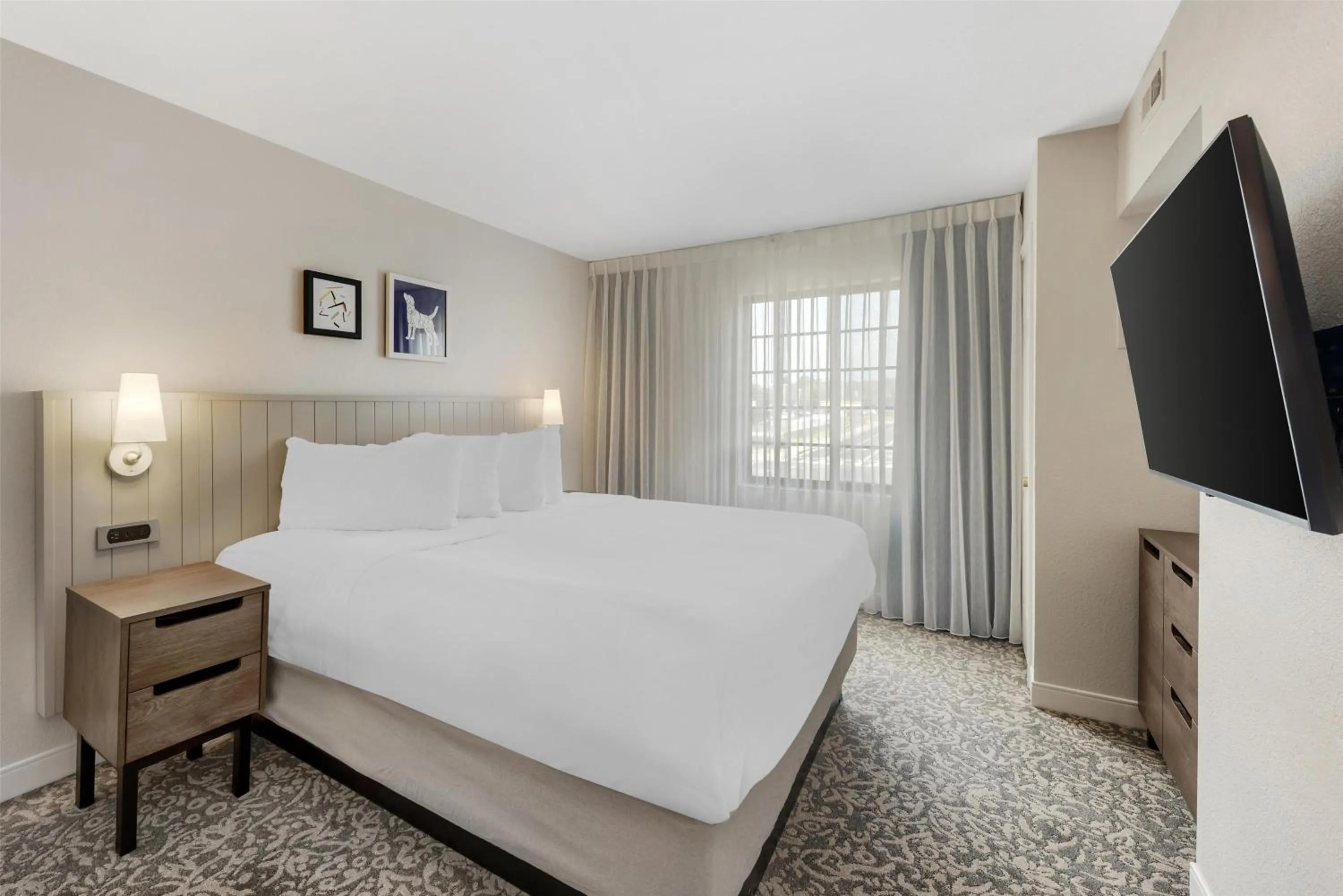 Bedroom, Bed in Sonesta ES Suites Austin The Domain Area - Newly Renovated