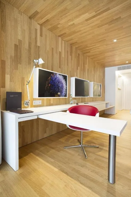 Communal lounge/ TV room in Revier Hotel Säntispark