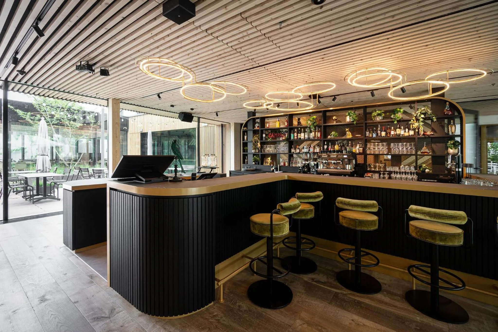 Lounge or bar in Revier Hotel Säntispark