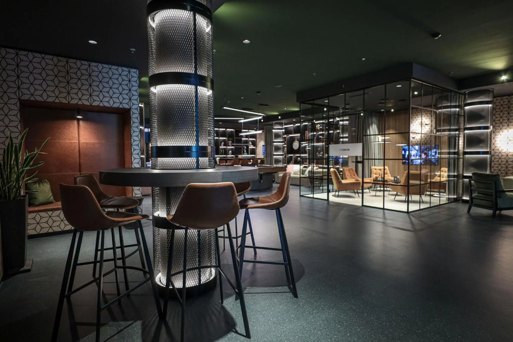 Lobby or reception in Revier Hotel Säntispark