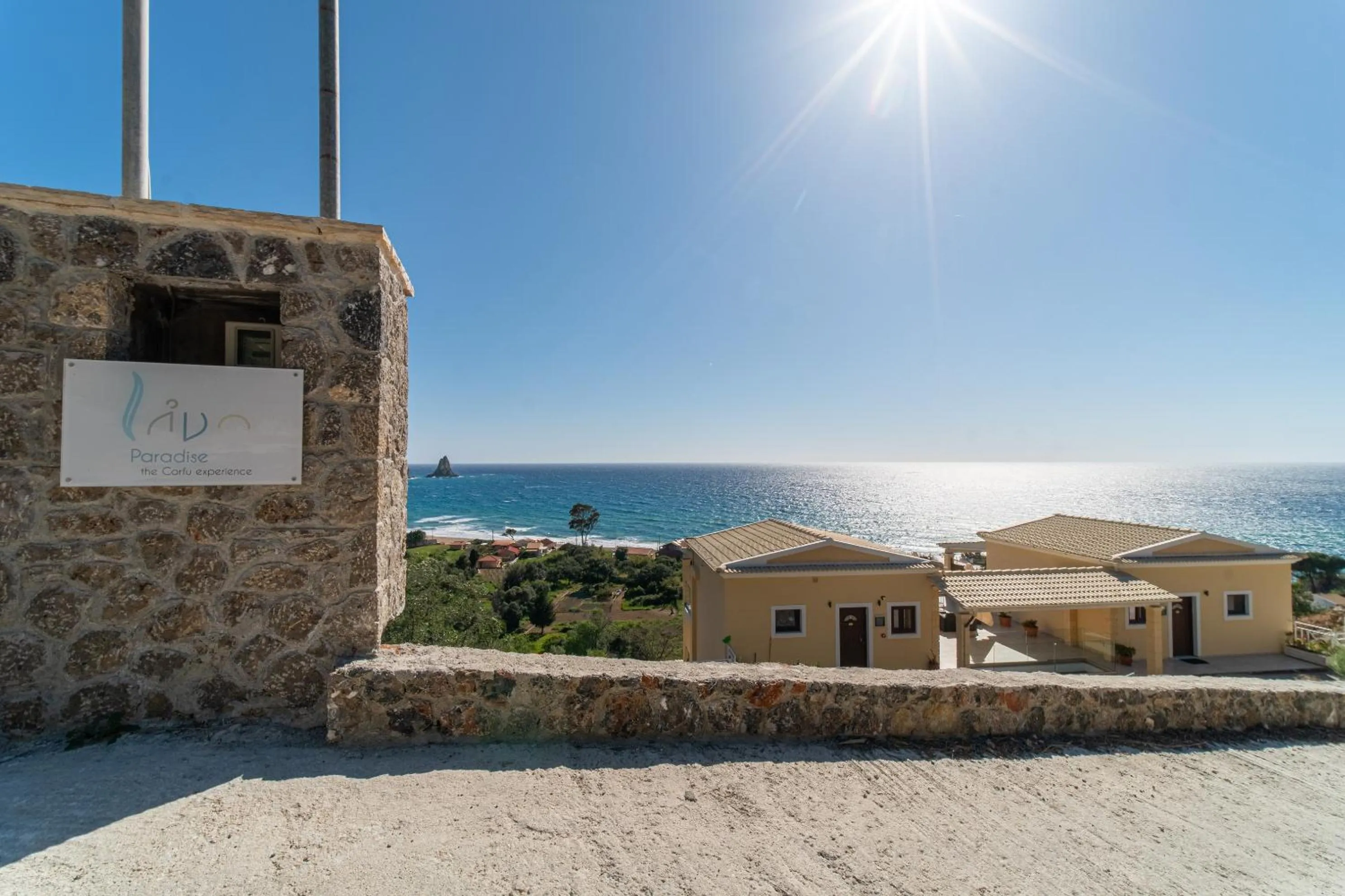 Property logo or sign in Lido Paradise Apartments Corfu