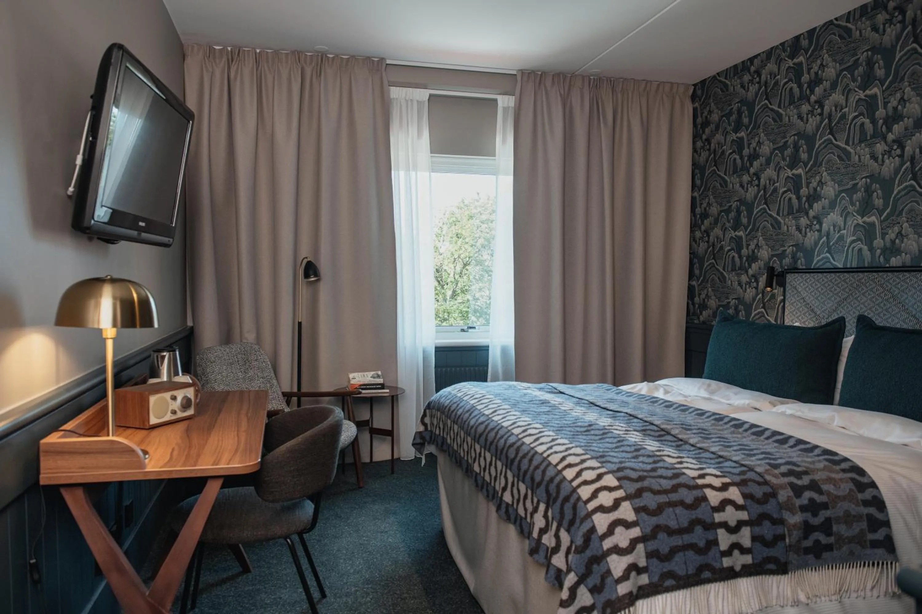 Property building, Bed in Home Hotel Kompaniet