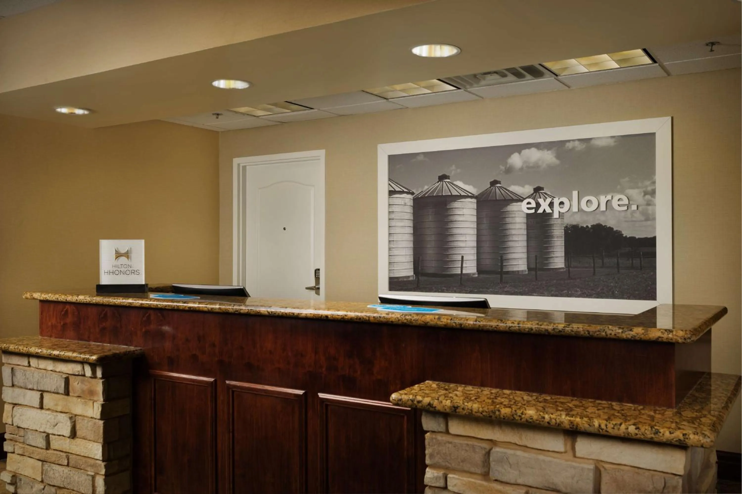 Lobby or reception in Hampton Inn & Suites Altus