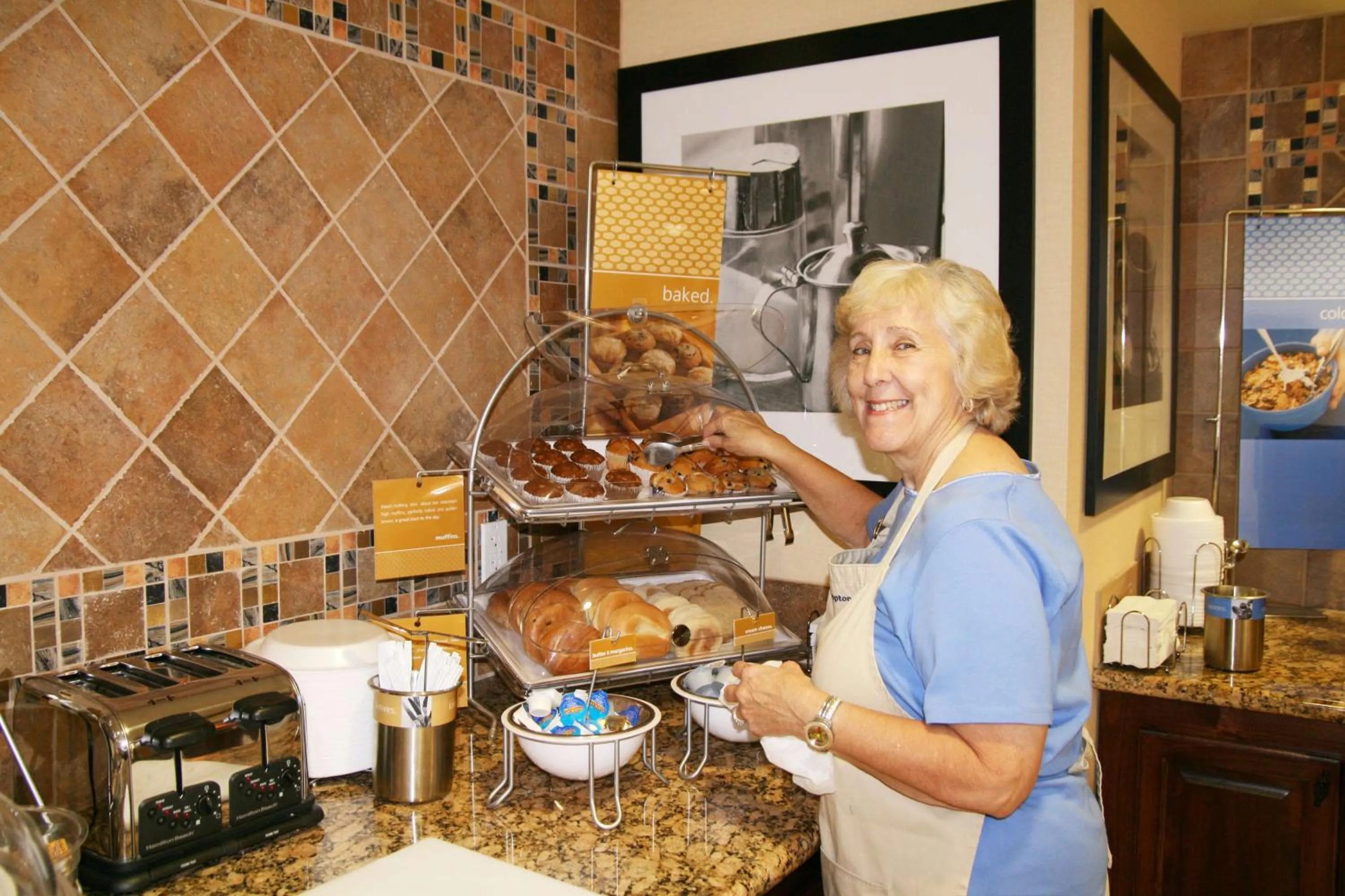 Dining area in Hampton Inn & Suites Altus