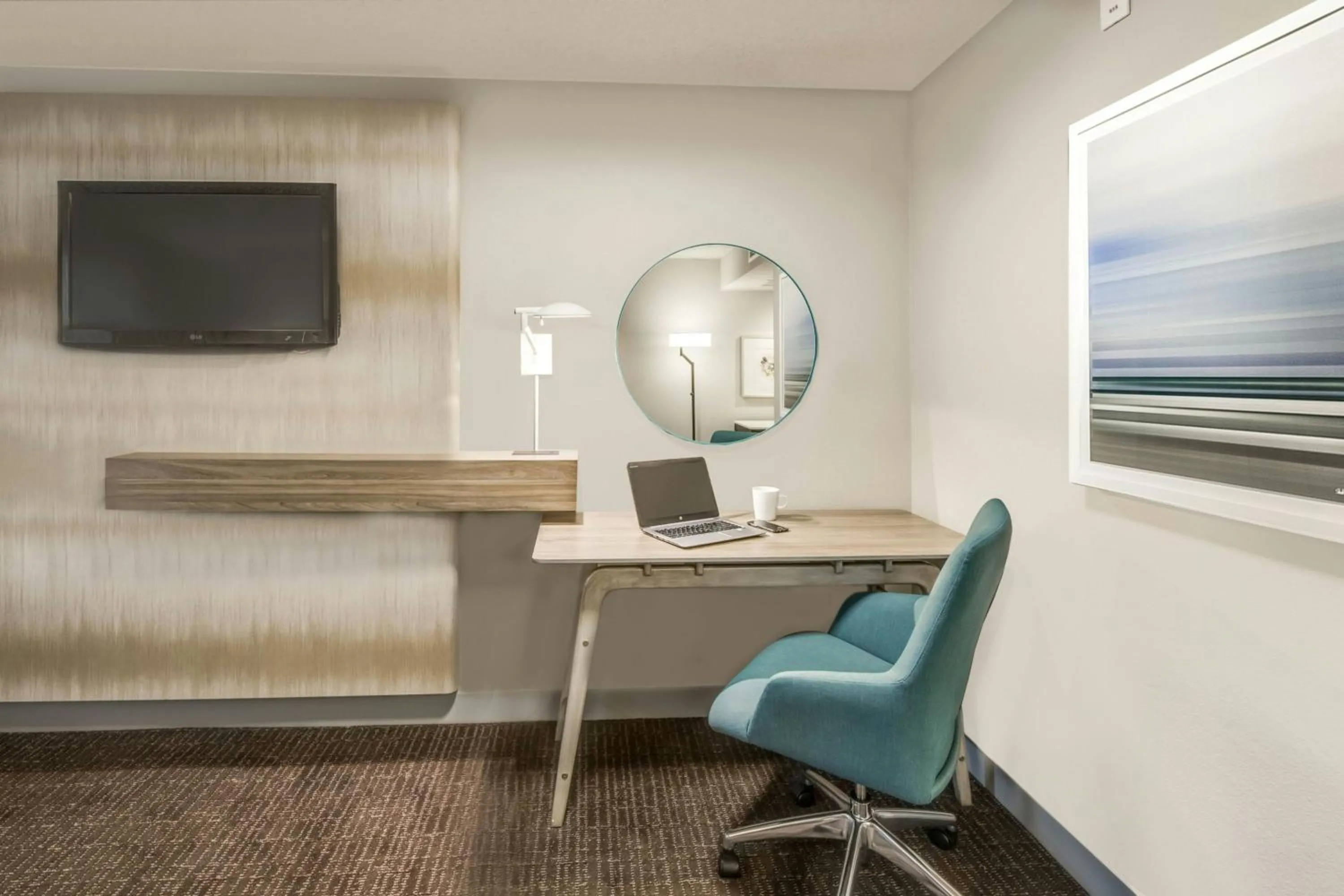 Living room in The Lamar