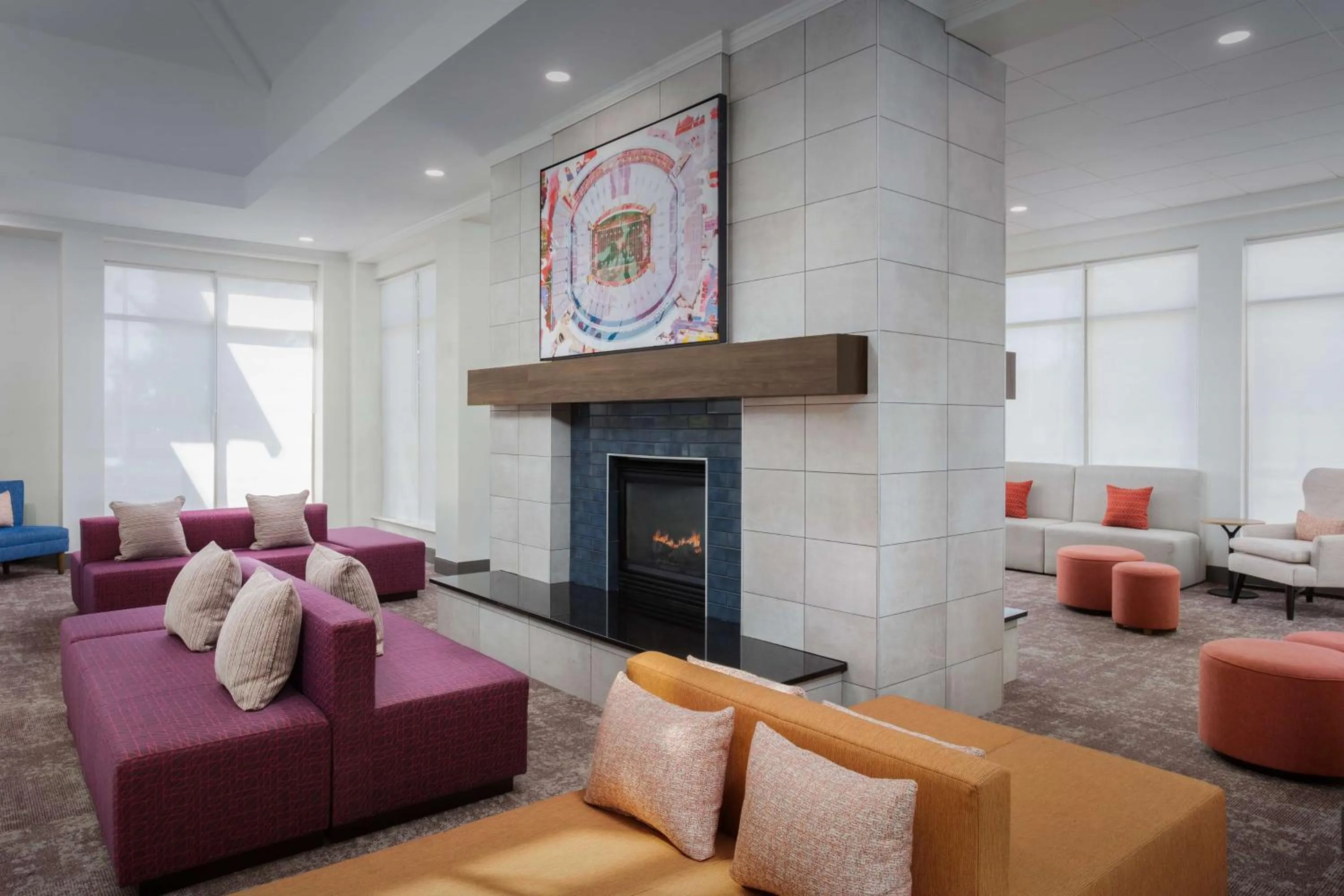 Lobby or reception in Hilton Garden Inn Tuscaloosa