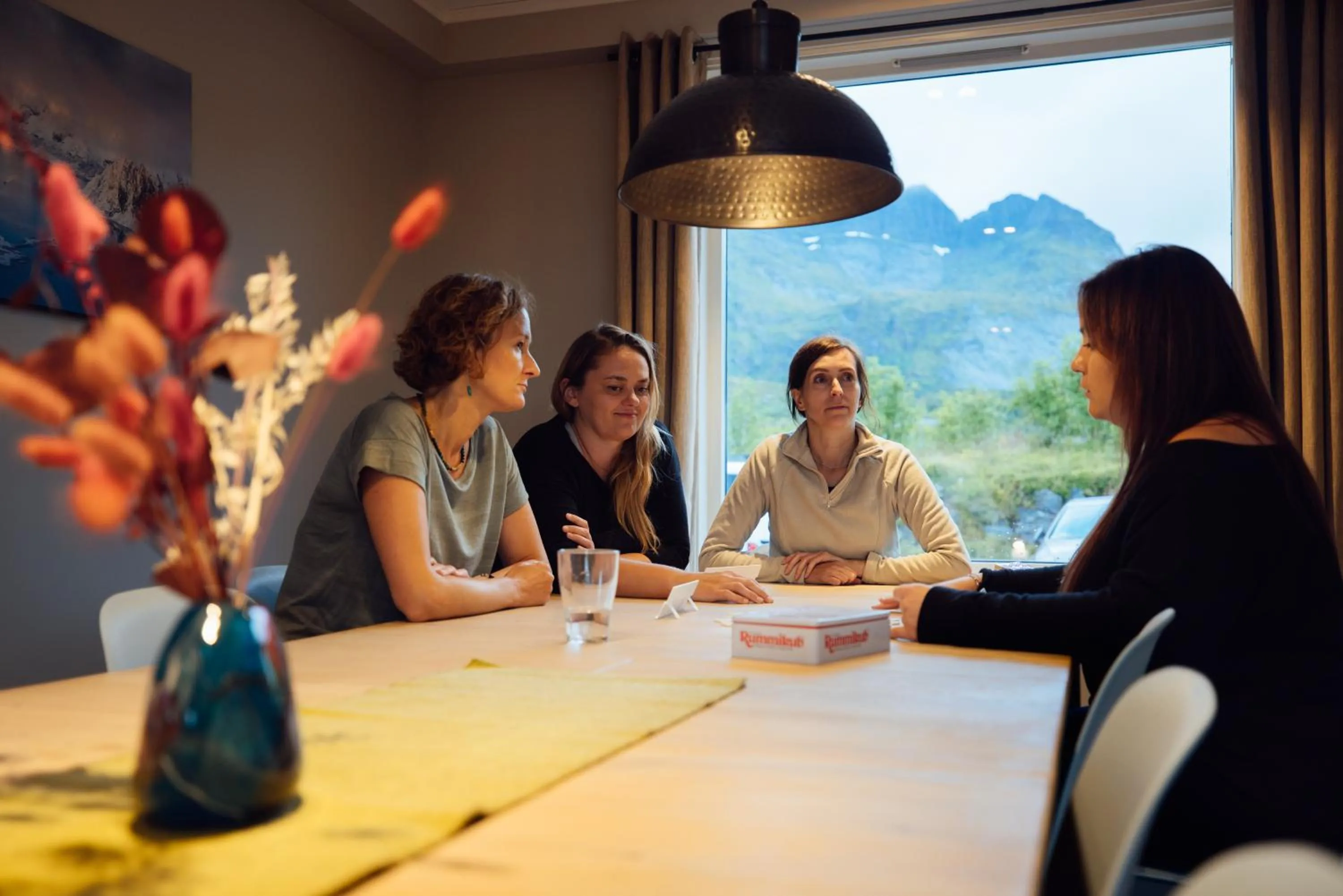 Dining area in Lofoten Planet - Boutique Hotel