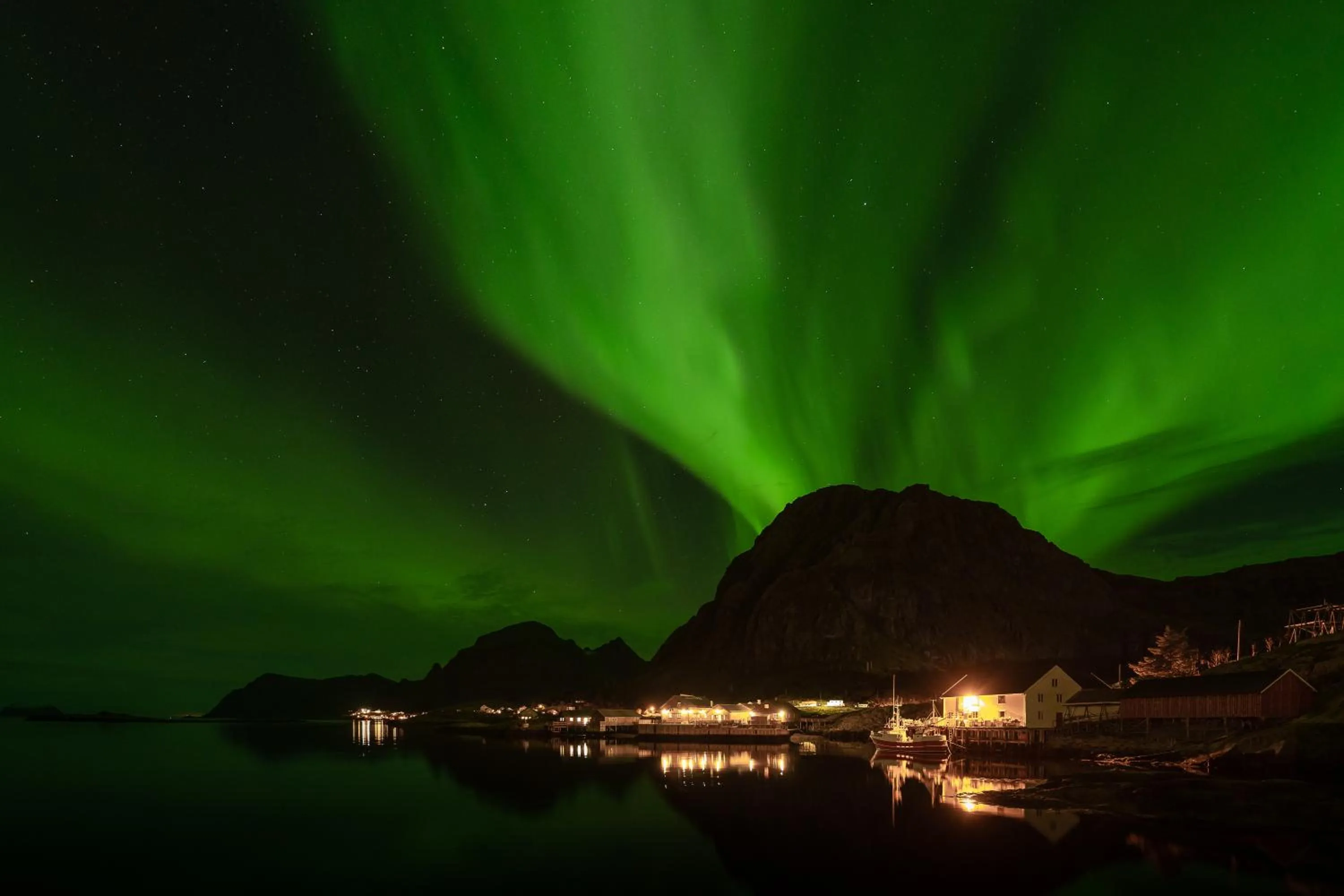 Natural landscape in Lofoten Planet - Boutique Hotel