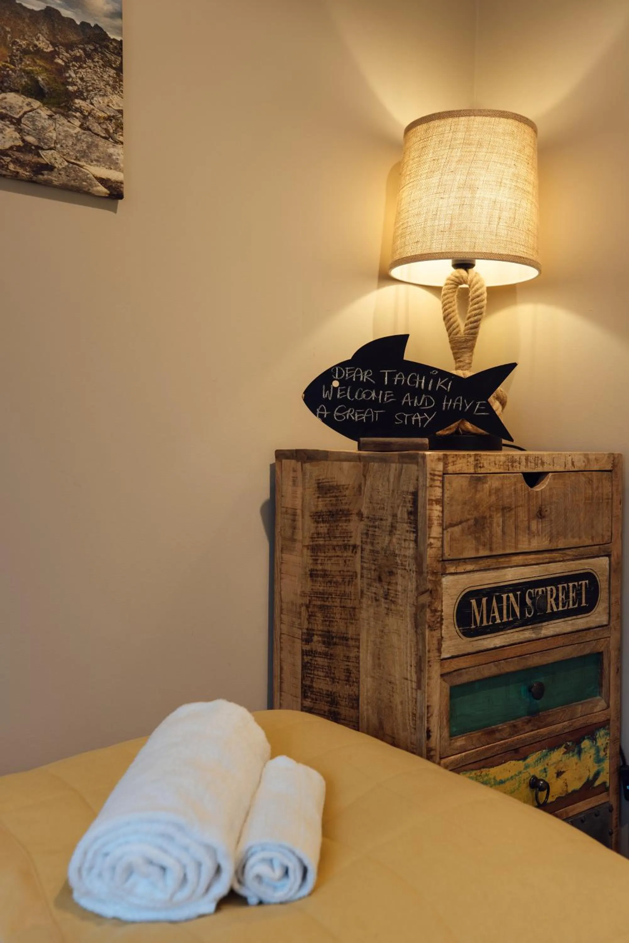 Decorative detail, Bed in Lofoten Planet - Boutique Hotel