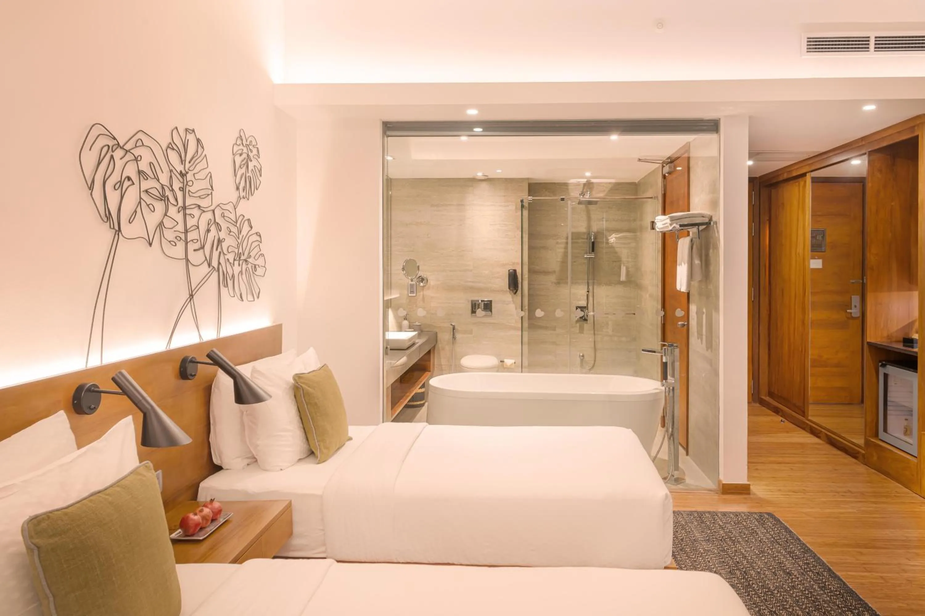 Bed in Jetwing Colombo Seven