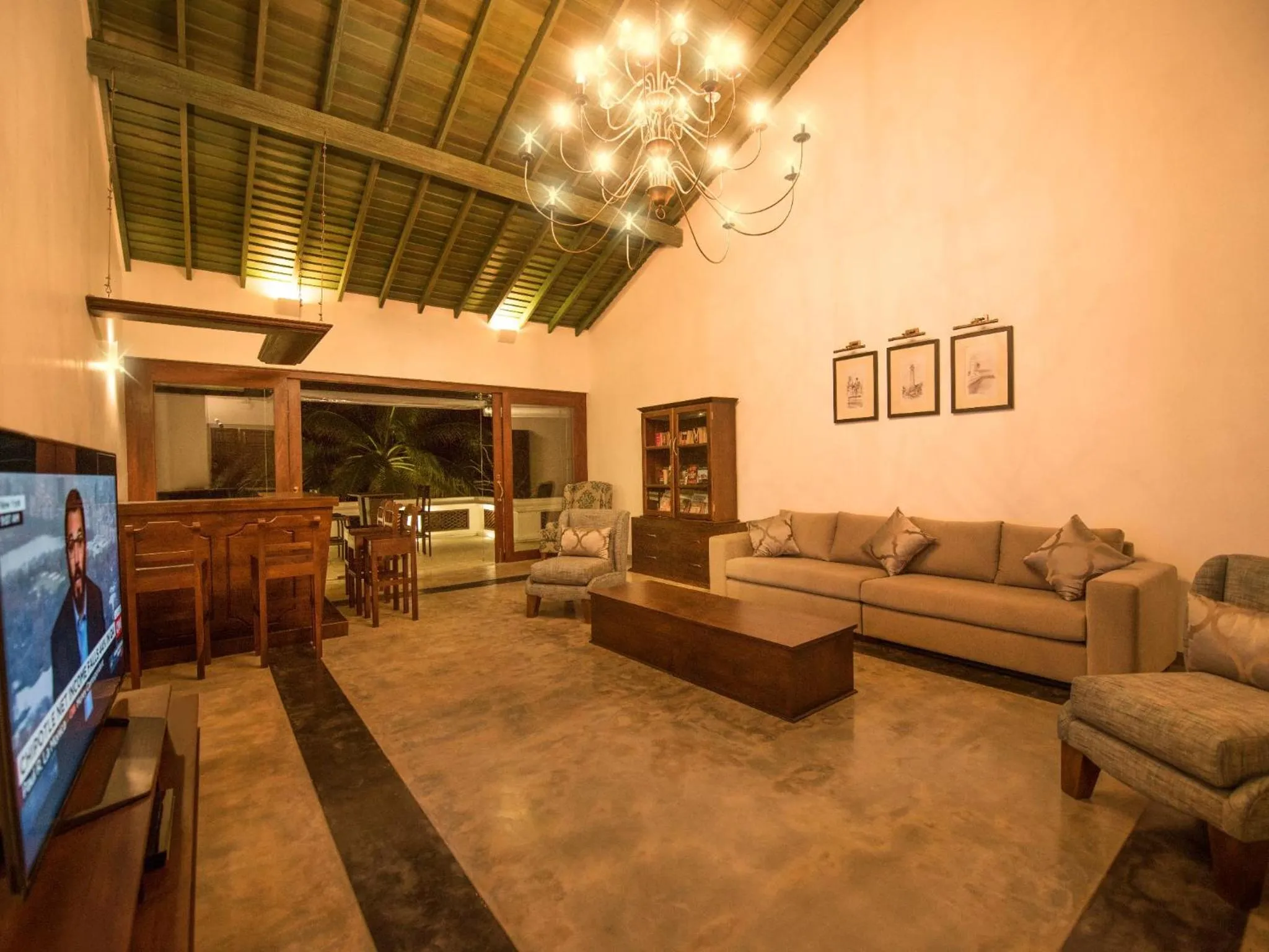 Communal lounge/ TV room in Villa 46