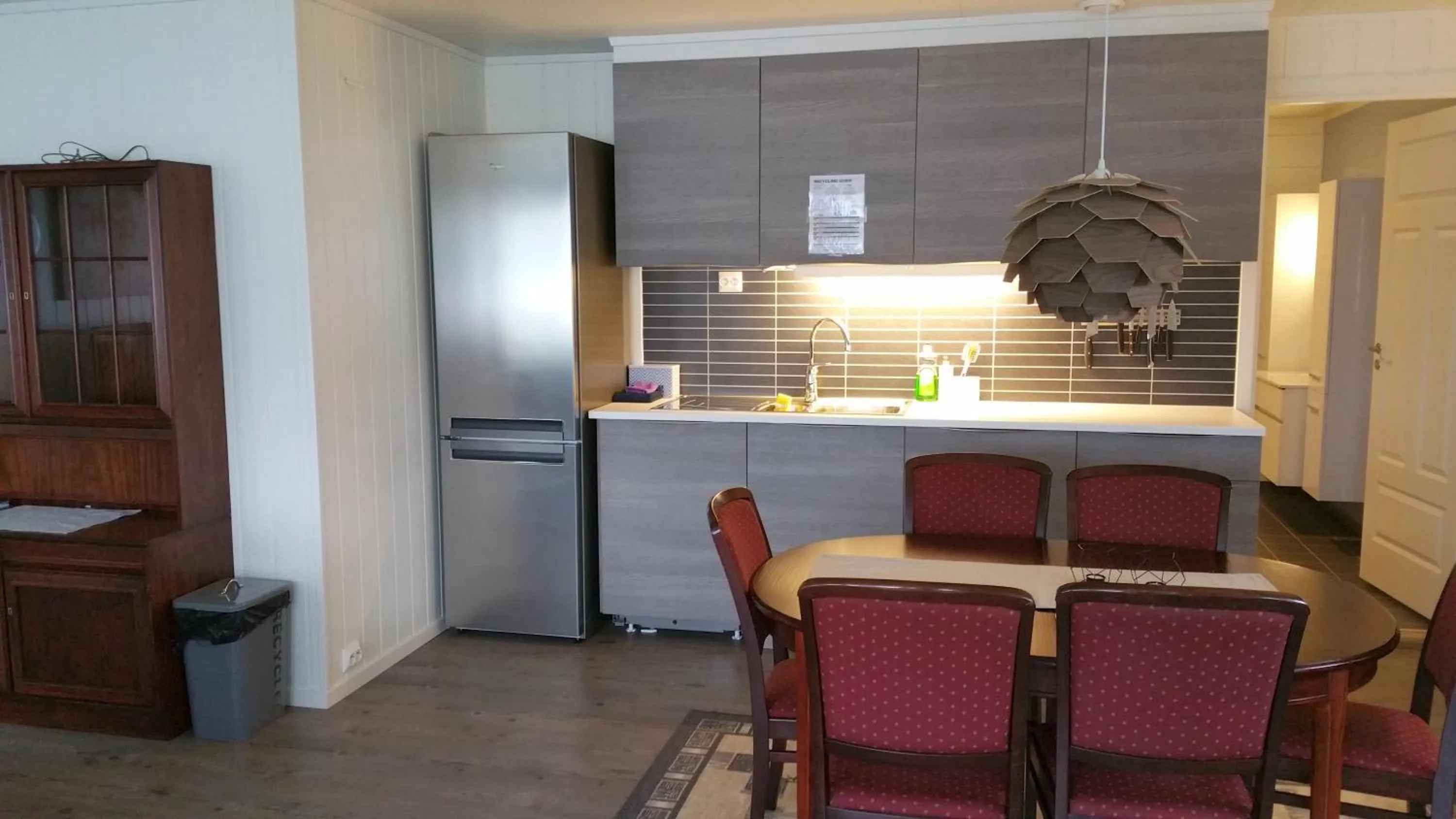 Kitchen or kitchenette in Hansnes Havfiske