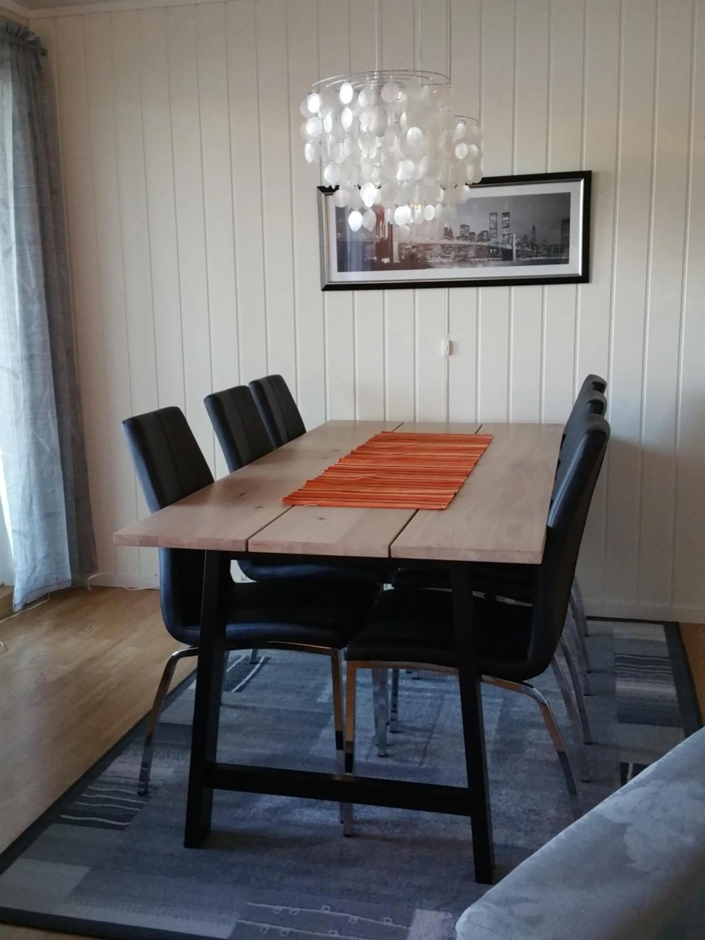 Dining area in Hansnes Havfiske