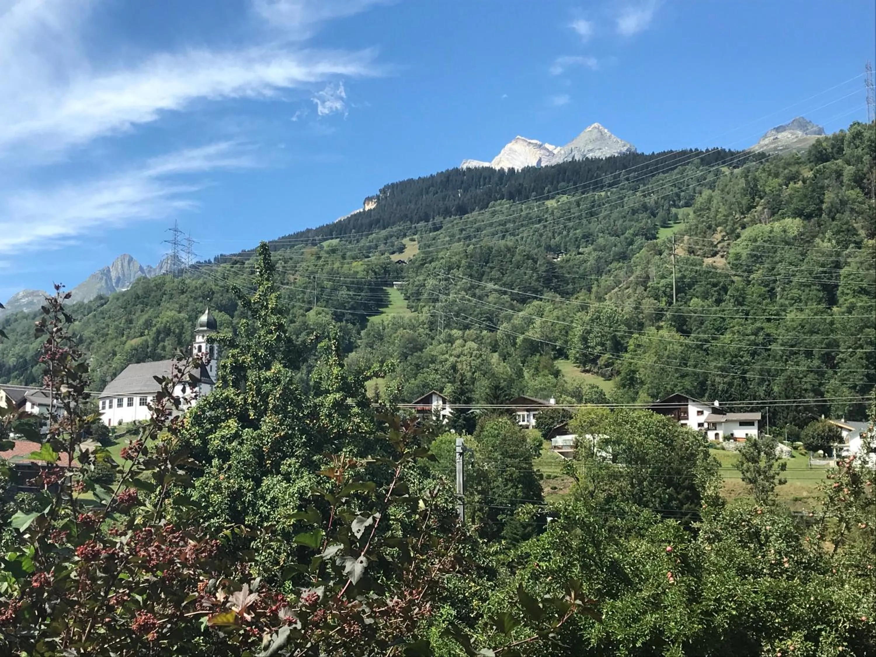 Natural landscape in Ustria Crusch Alva