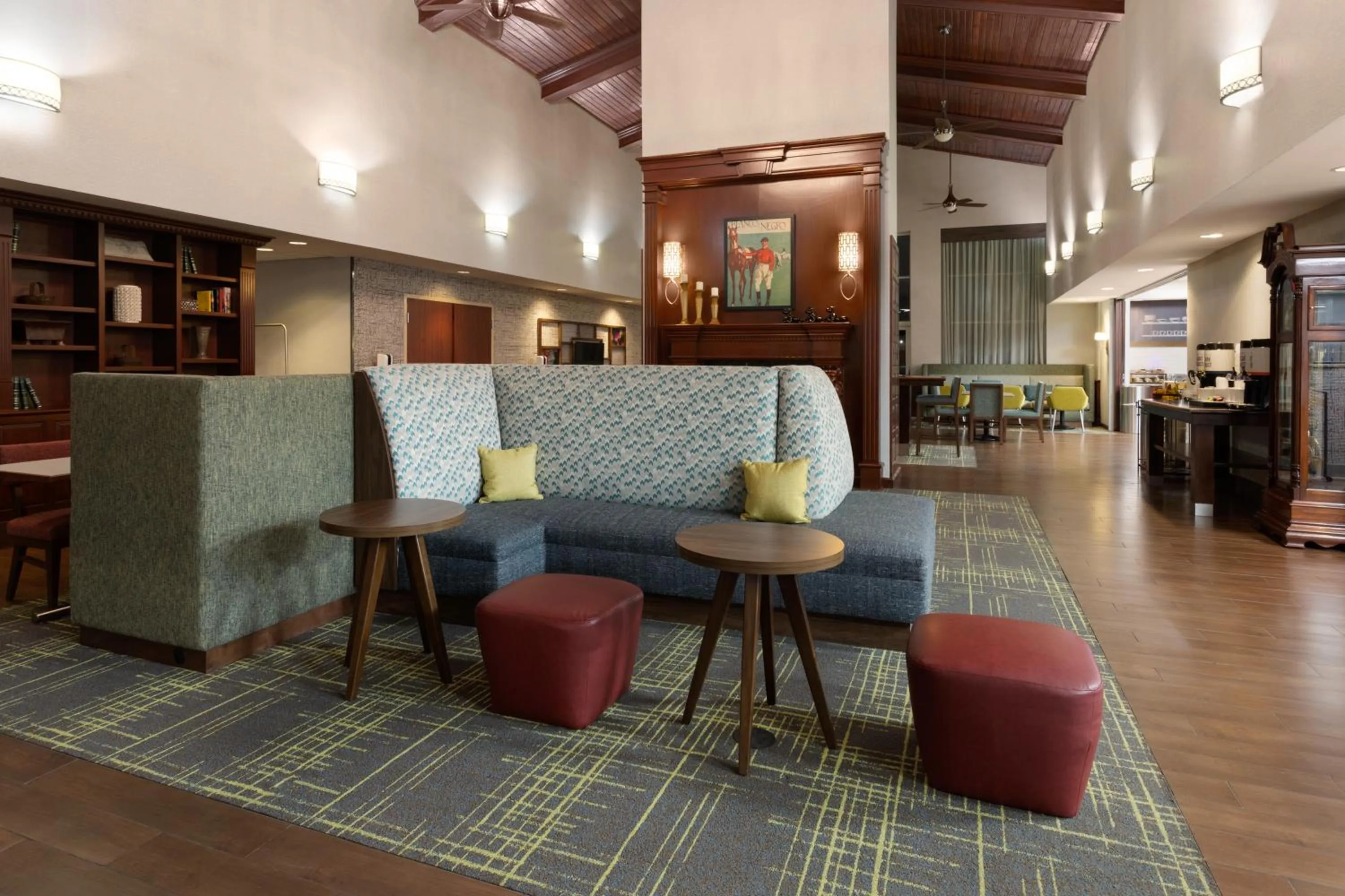 Lobby or reception in Hampton Inn & Suites Scottsburg
