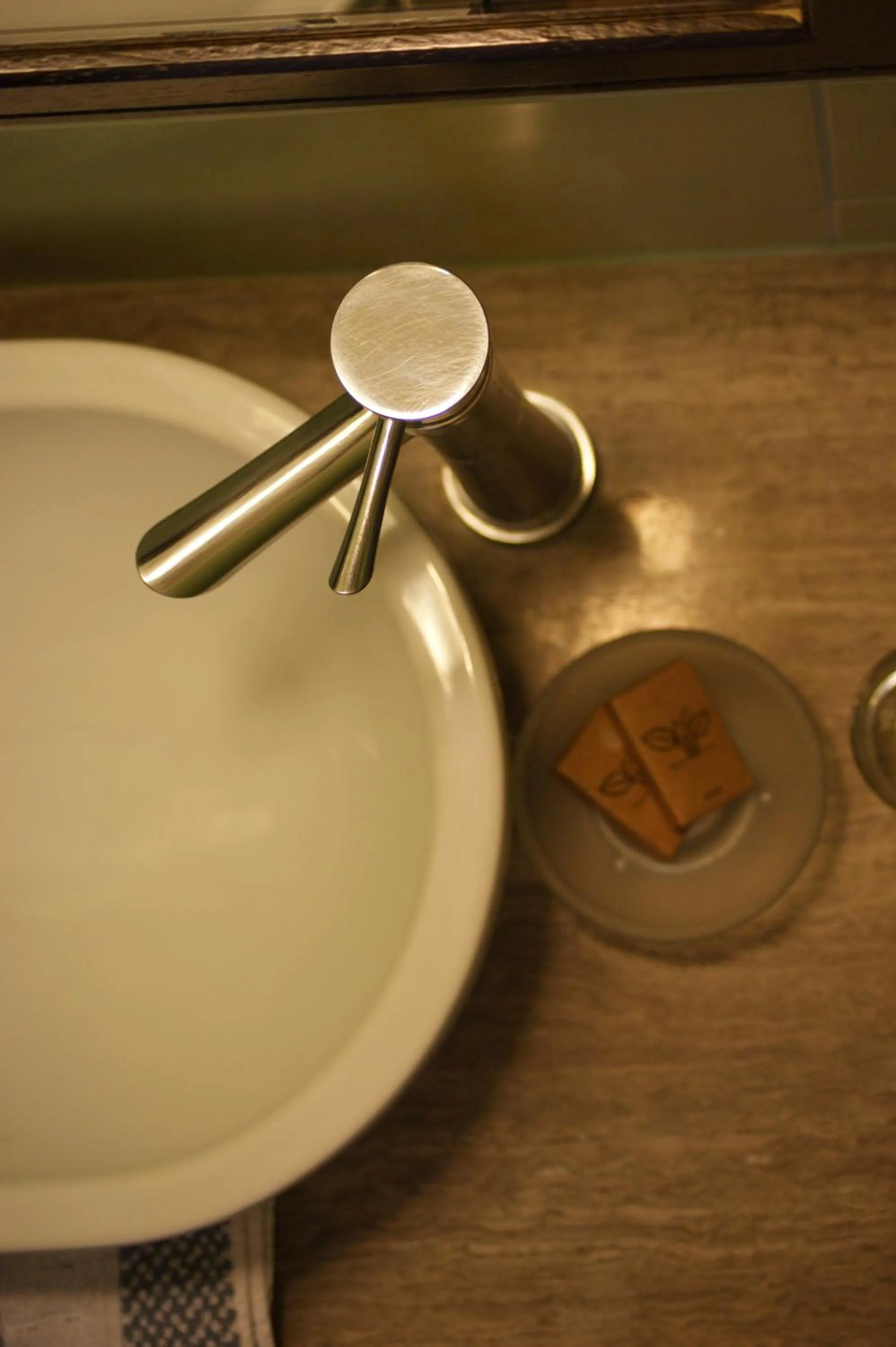 Bathroom in Aposperides Hotel