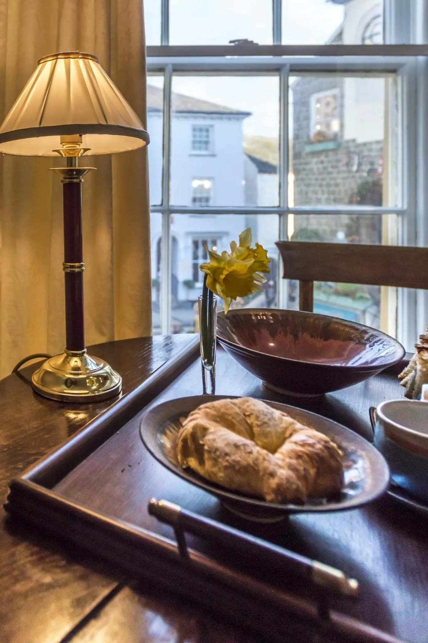 Breakfast in Top Joe's Townhouse