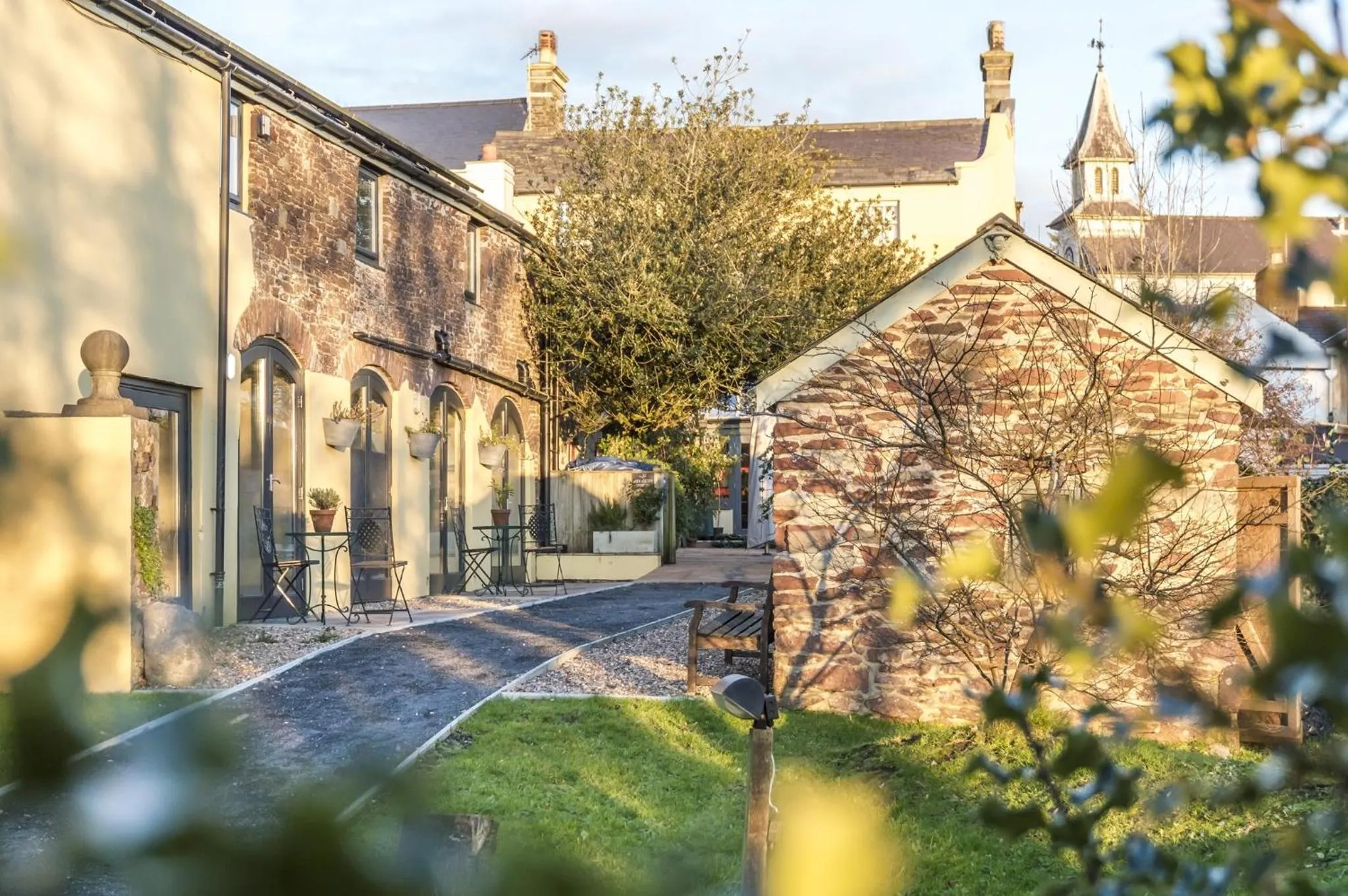 Property building in Top Joe's Townhouse