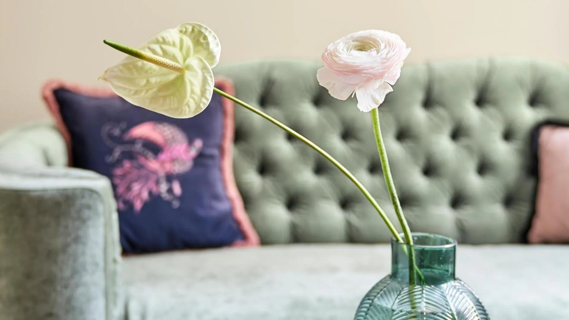 Photo of the whole room in MJ's