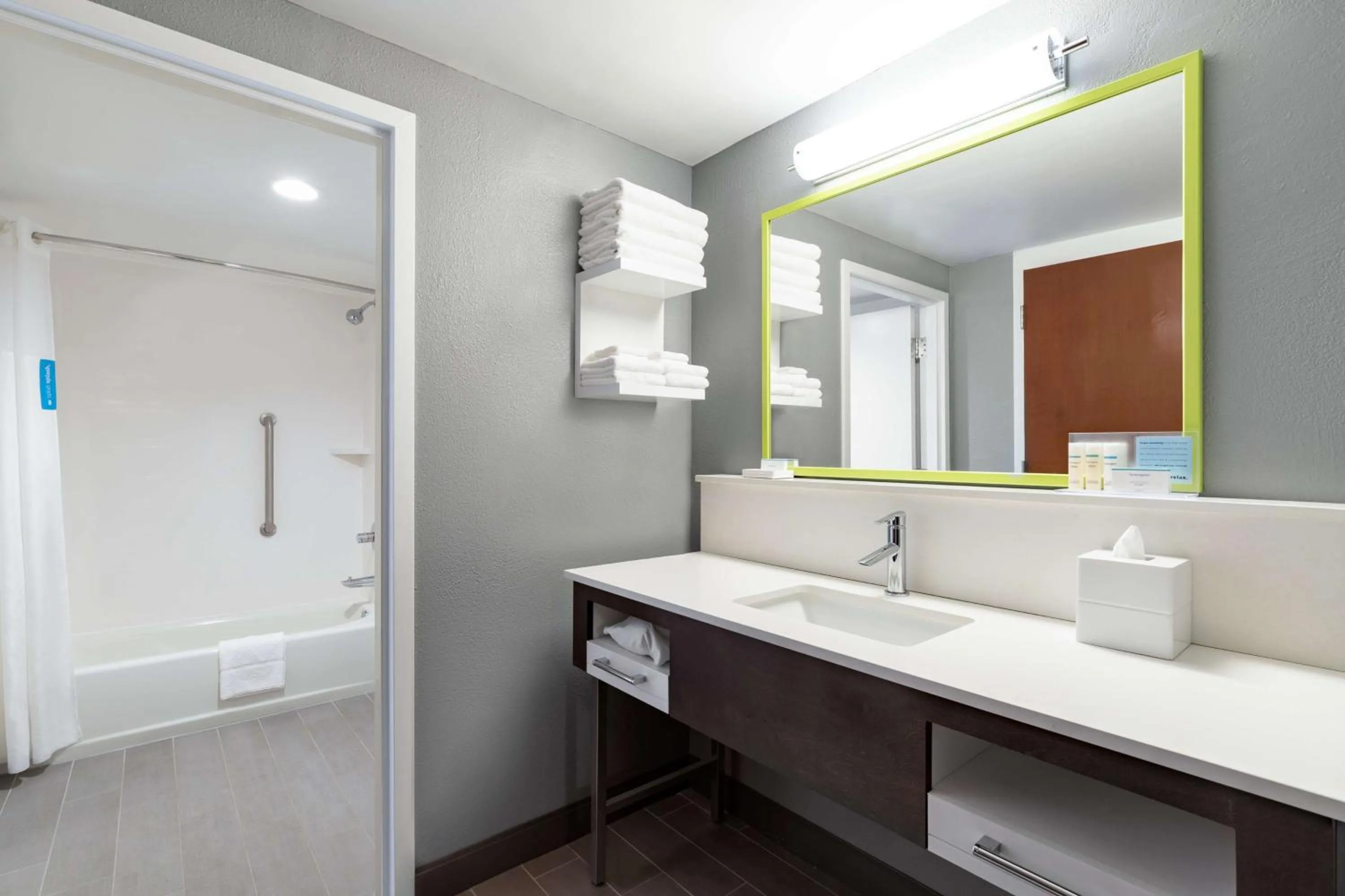 Bathroom in Hampton Inn Greenville-Simpsonville