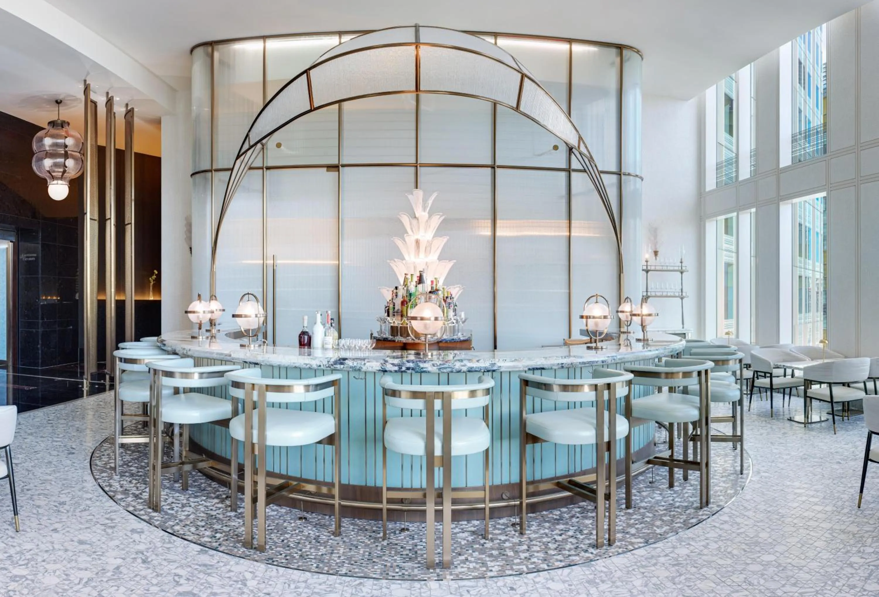 Dining area in Waldorf Astoria Las Vegas