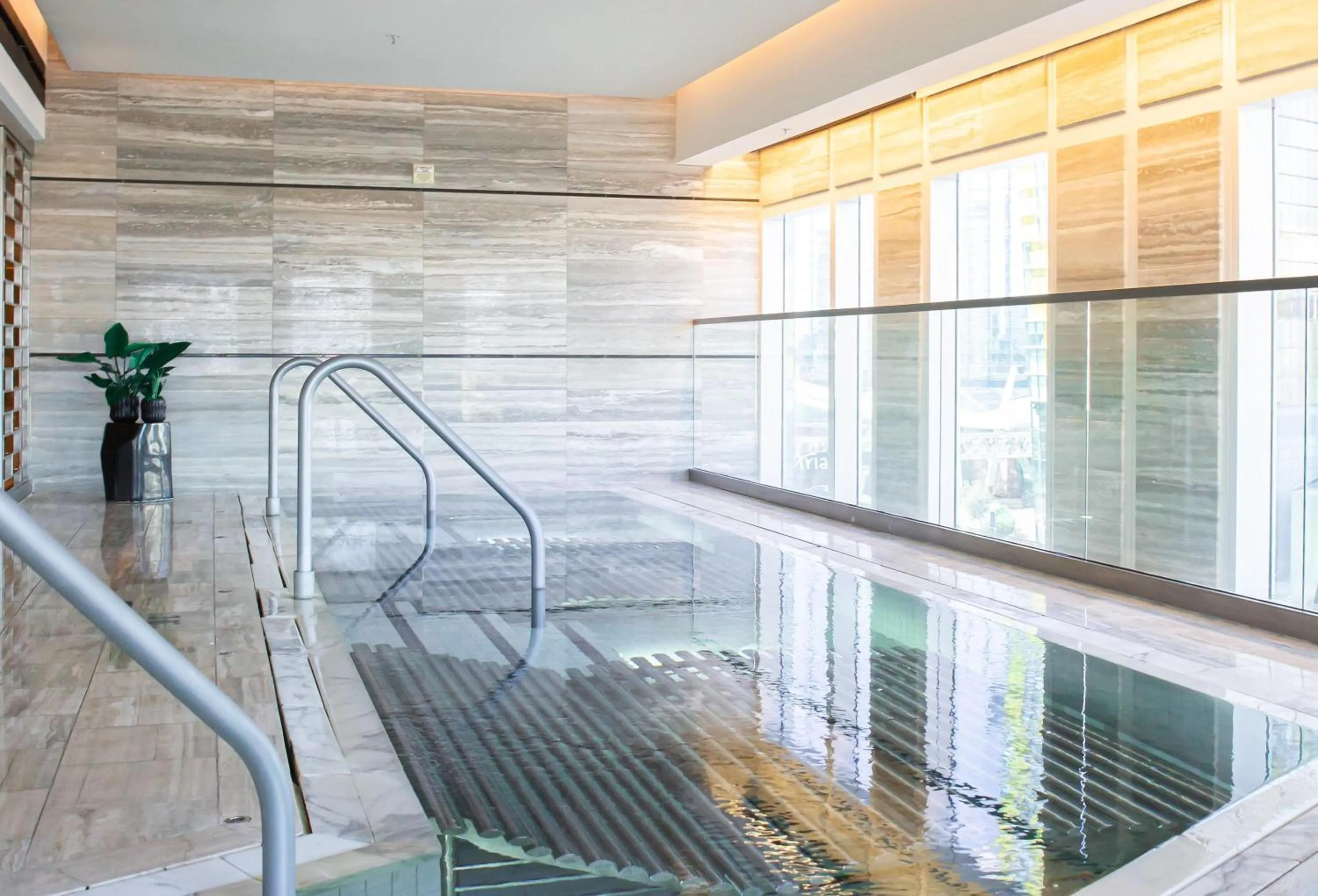 Pool view in Waldorf Astoria Las Vegas