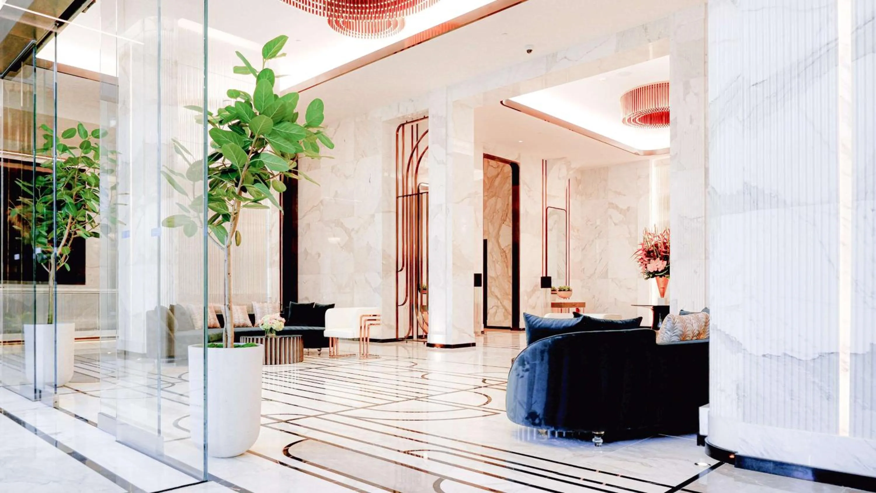 Lobby or reception in Waldorf Astoria Las Vegas