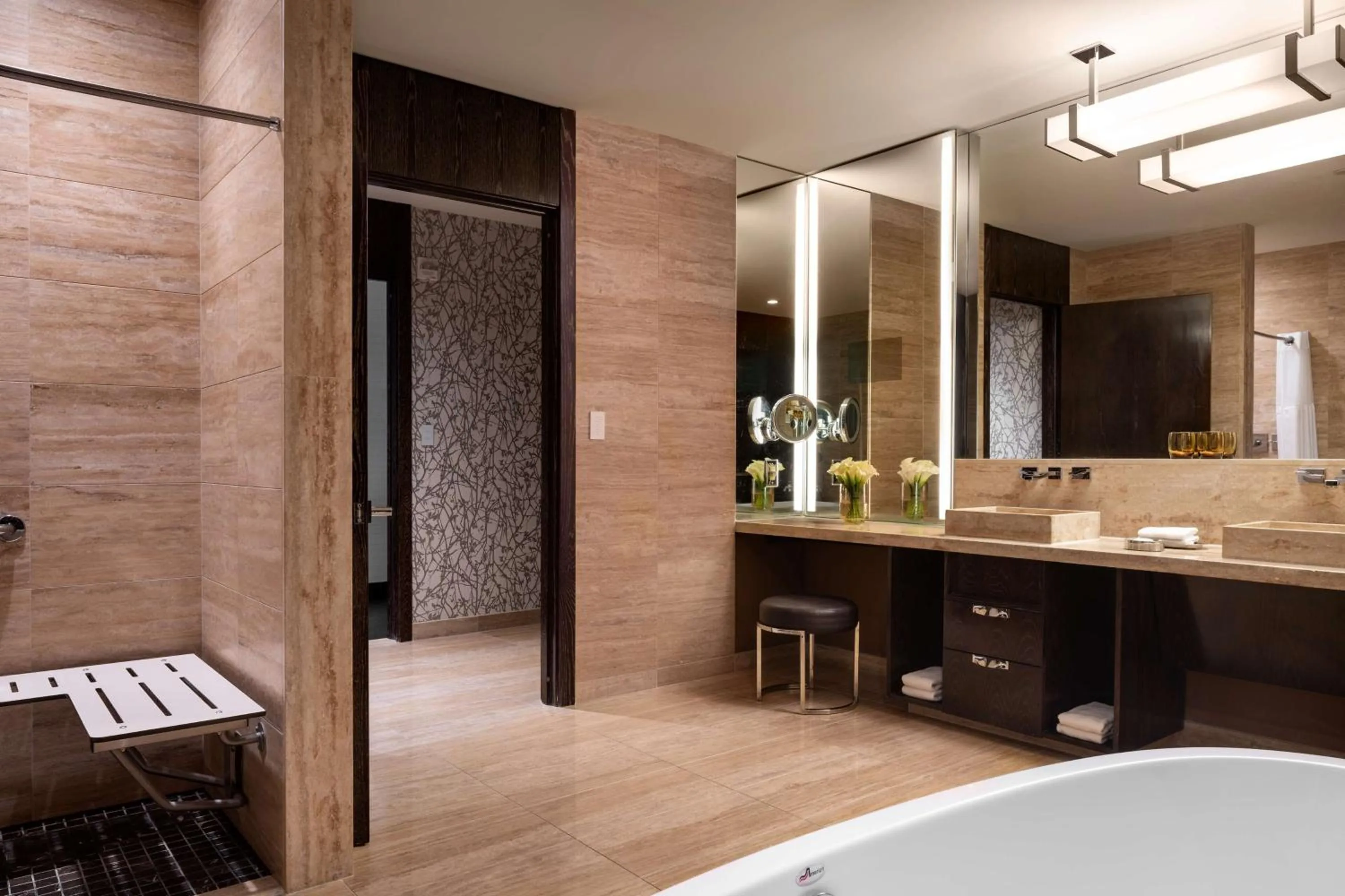 Bathroom in Waldorf Astoria Las Vegas