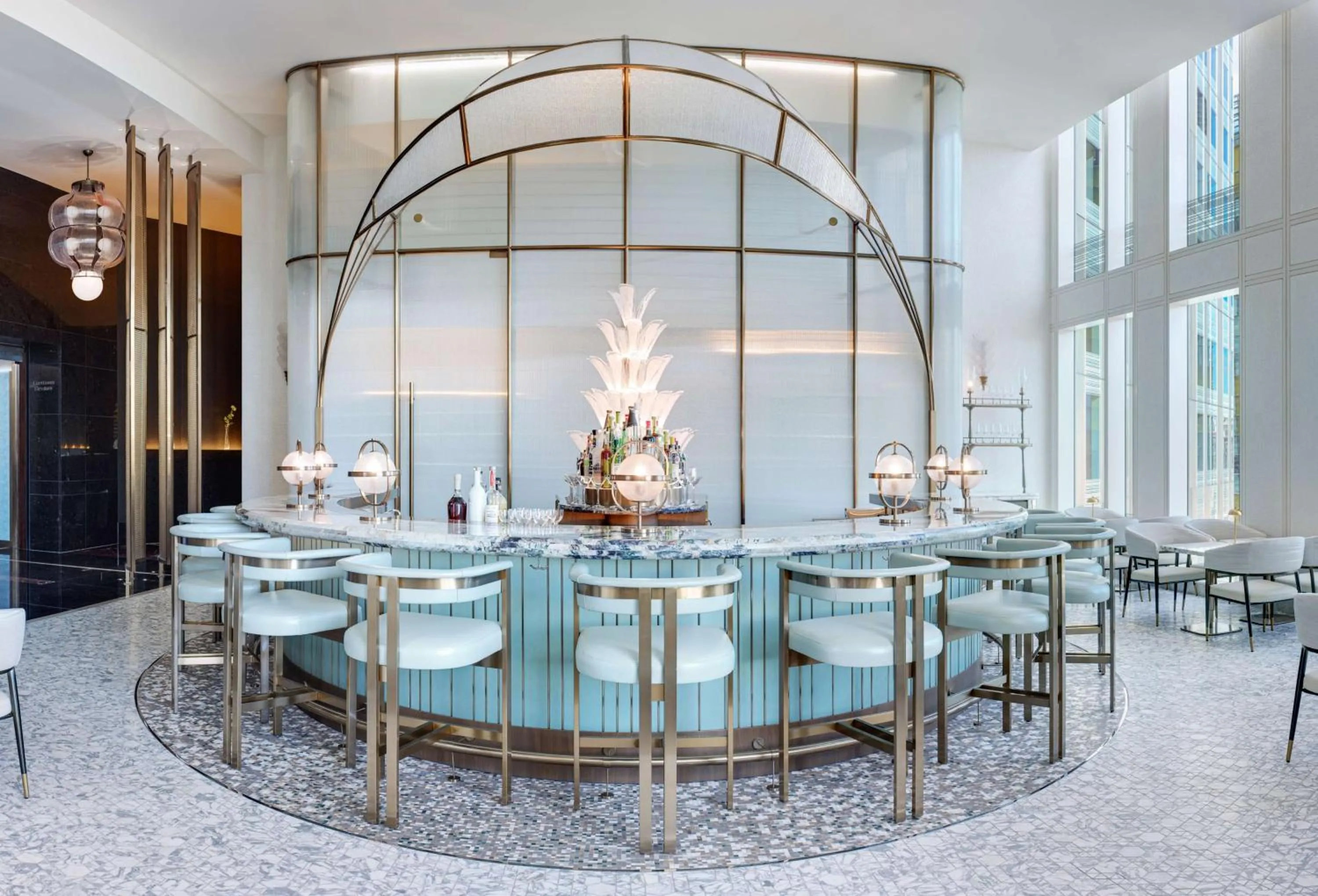 Dining area in Waldorf Astoria Las Vegas