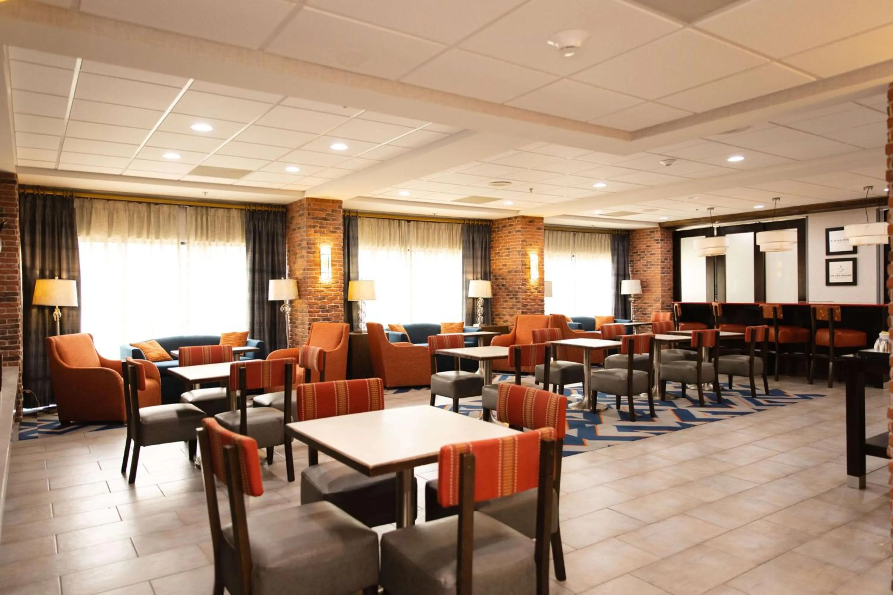 Lobby or reception in Hampton Inn Hammond