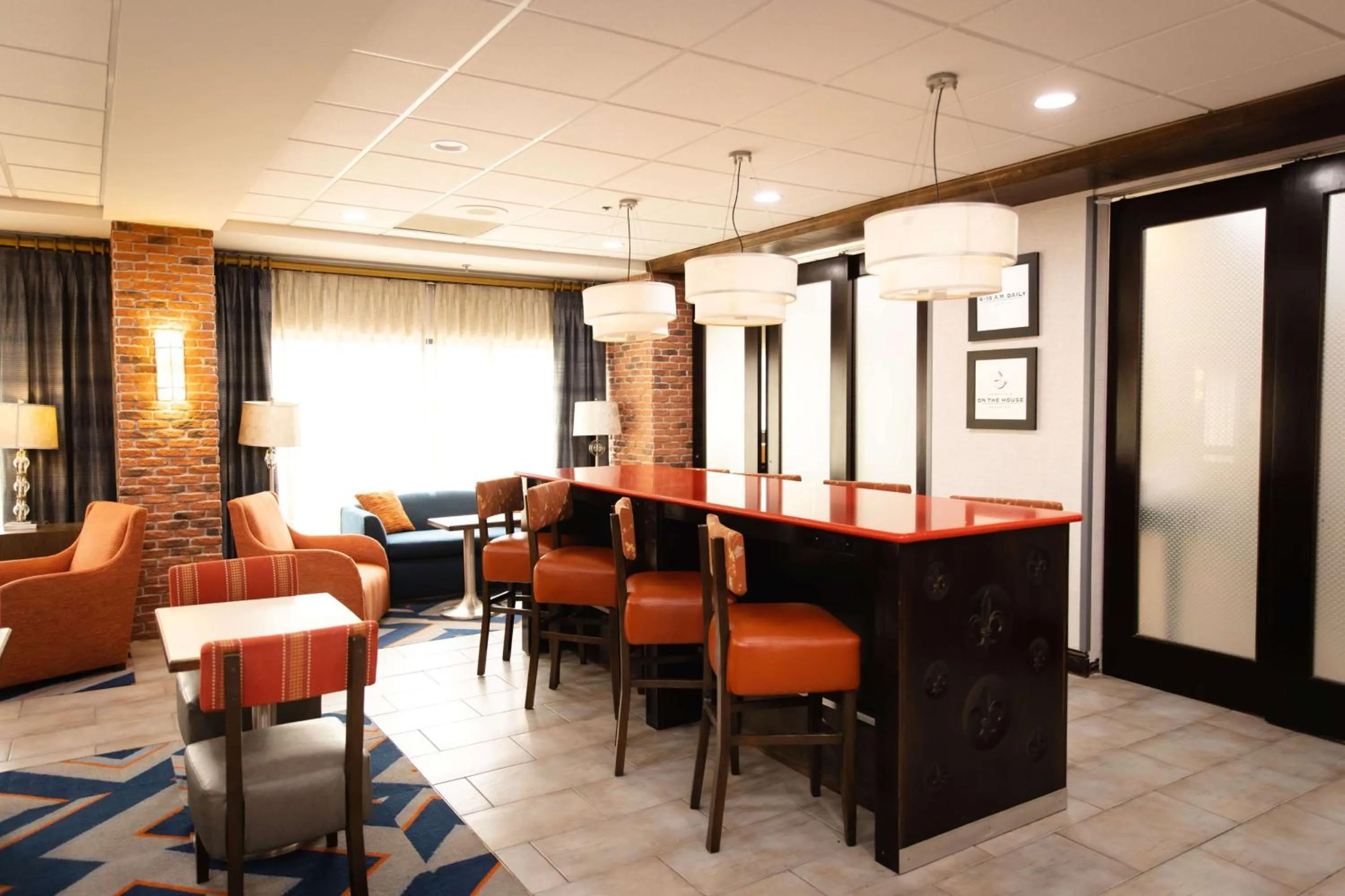Lobby or reception in Hampton Inn Hammond