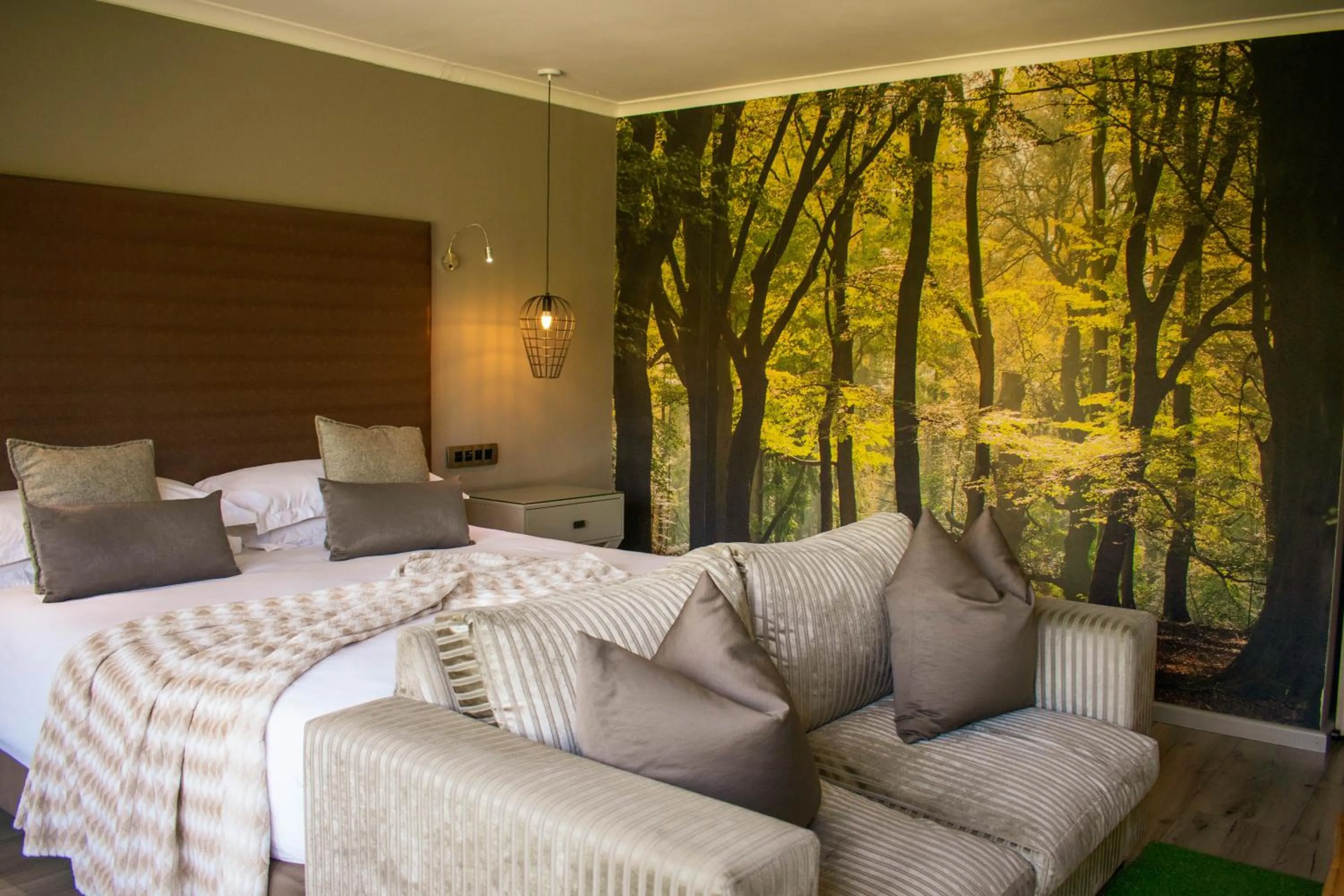Bed in Silver Forest Boutique Hotel and Spa