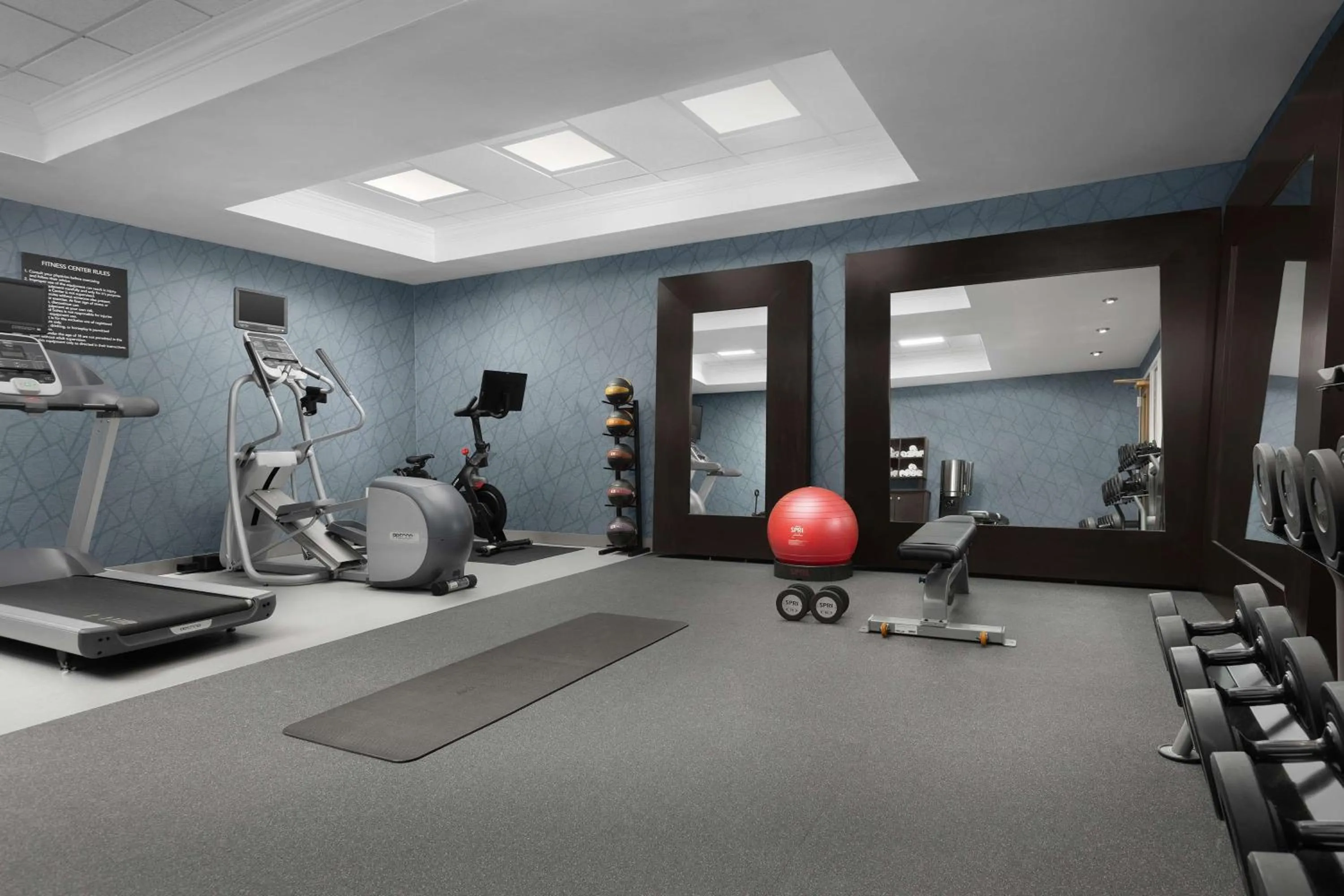 Fitness centre/facilities in Homewood Suites by Hilton Reading-Wyomissing